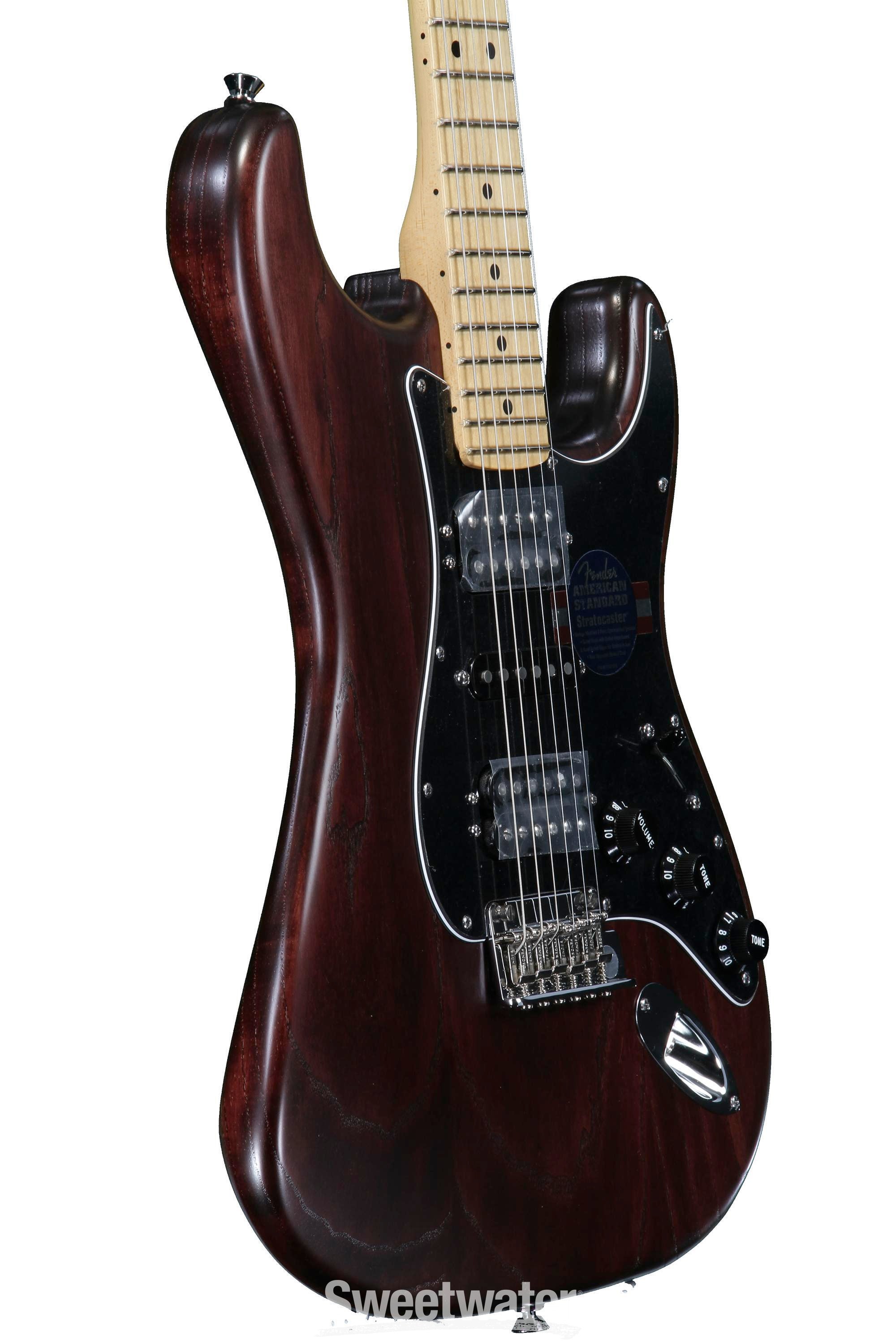 Fender American Standard Stratocaster HSH - Mahogany Stain FSR