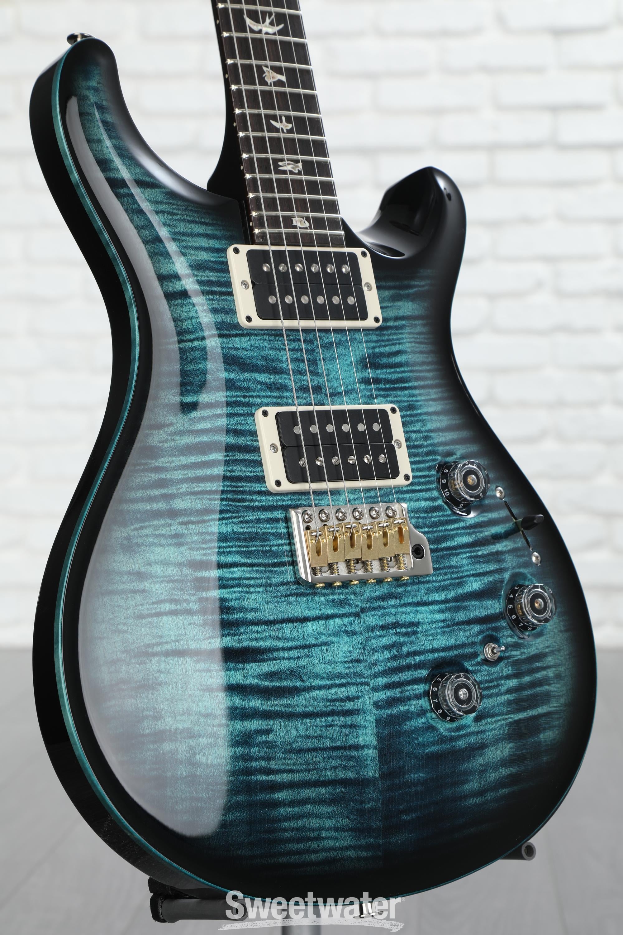 Photo of PRS Custom 24 Piezo Electric Guitar - Cobalt Smokeburst
