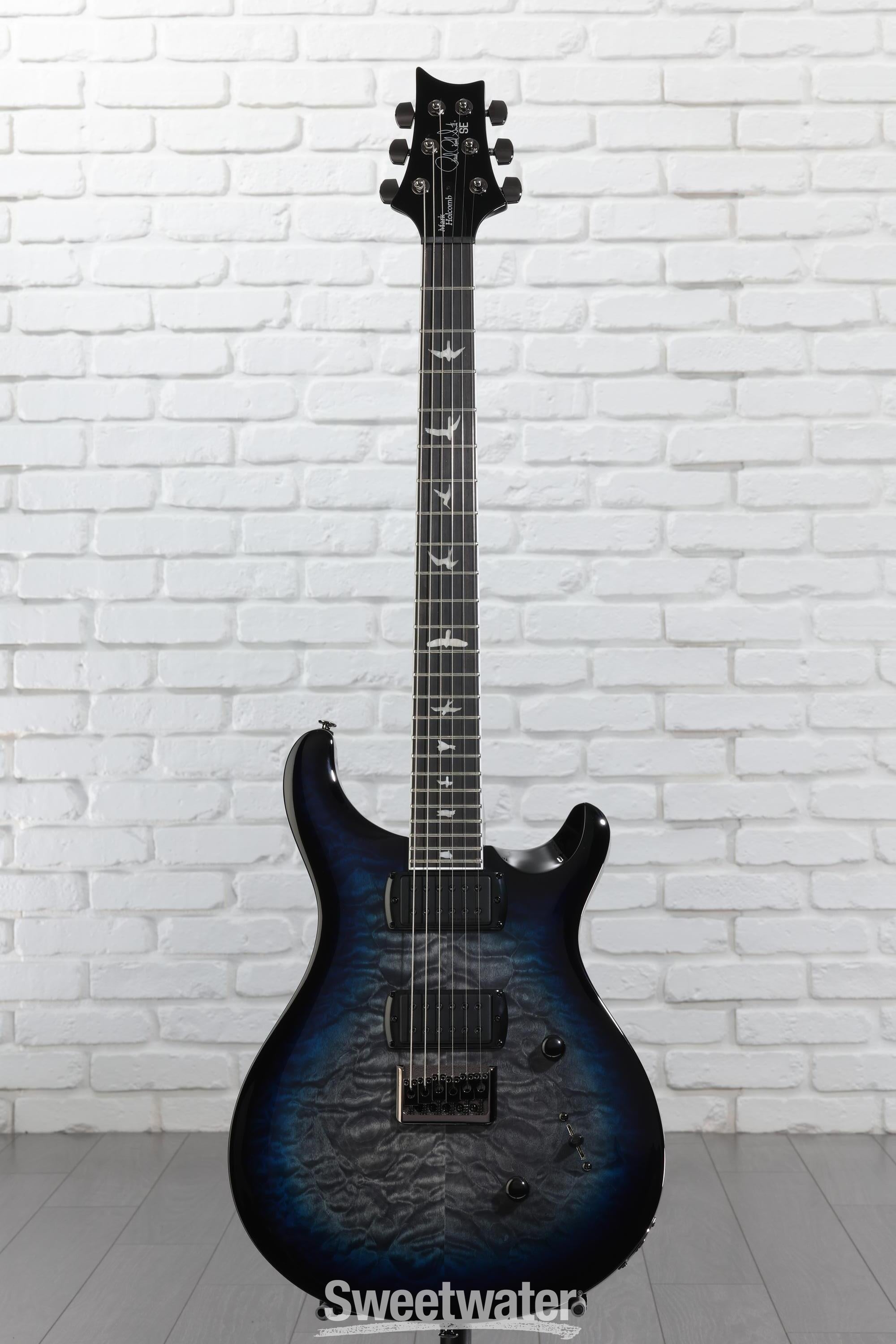 PRS SE Mark Holcomb Signature Electric Guitar - Holcomb Blue Burst