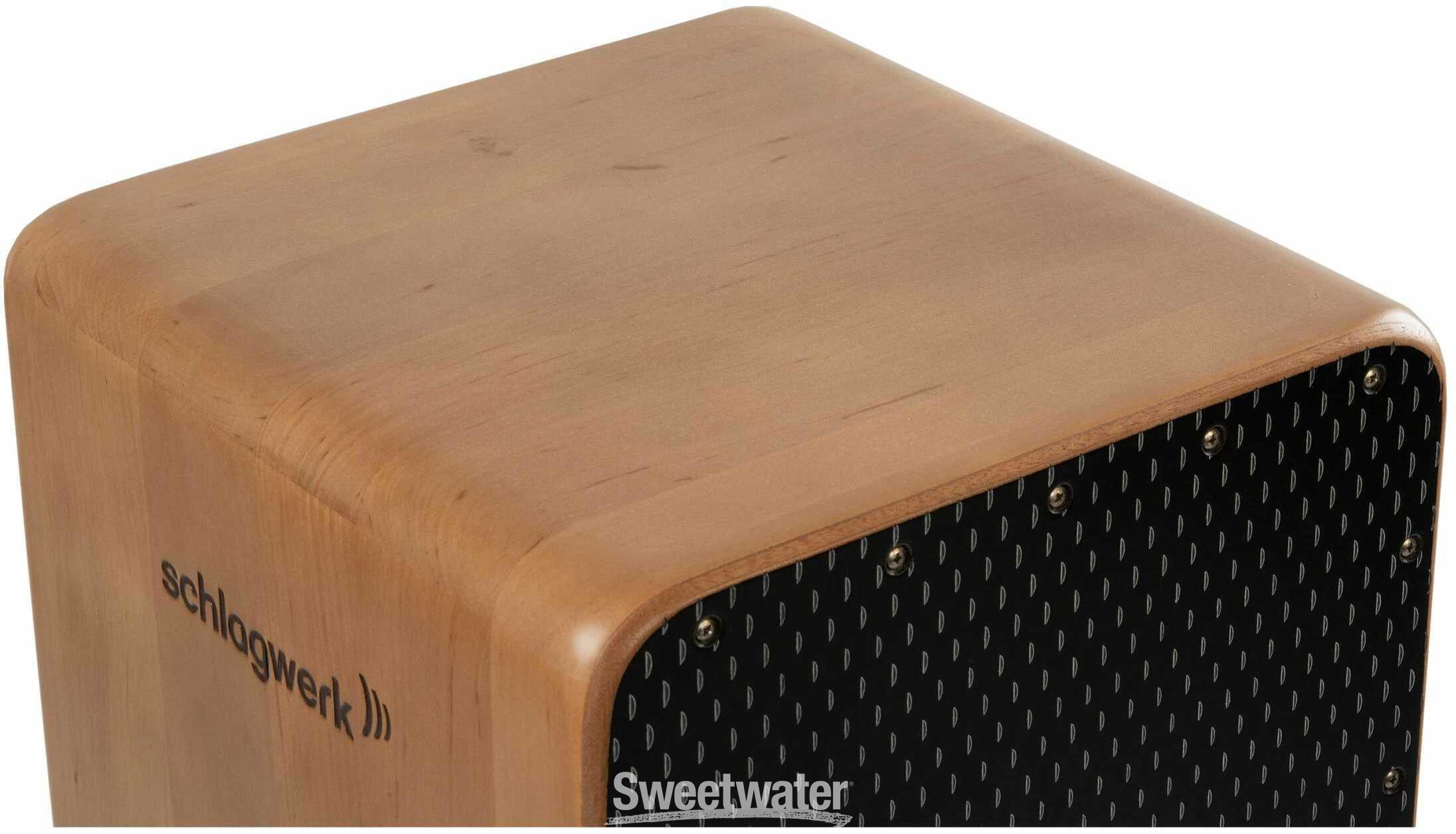 Schlagwerk Precise OS Cajon with CBT10 Basstube - EVO Black