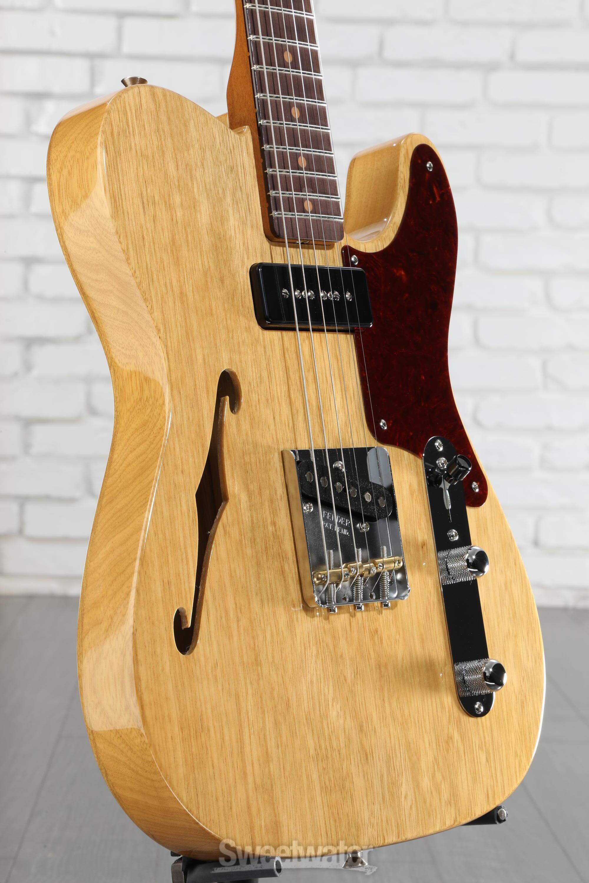 No,02❤️’72Telecaster Custom Thinline type Fender '72 Telecaster Thinline - Natural w/ Maple