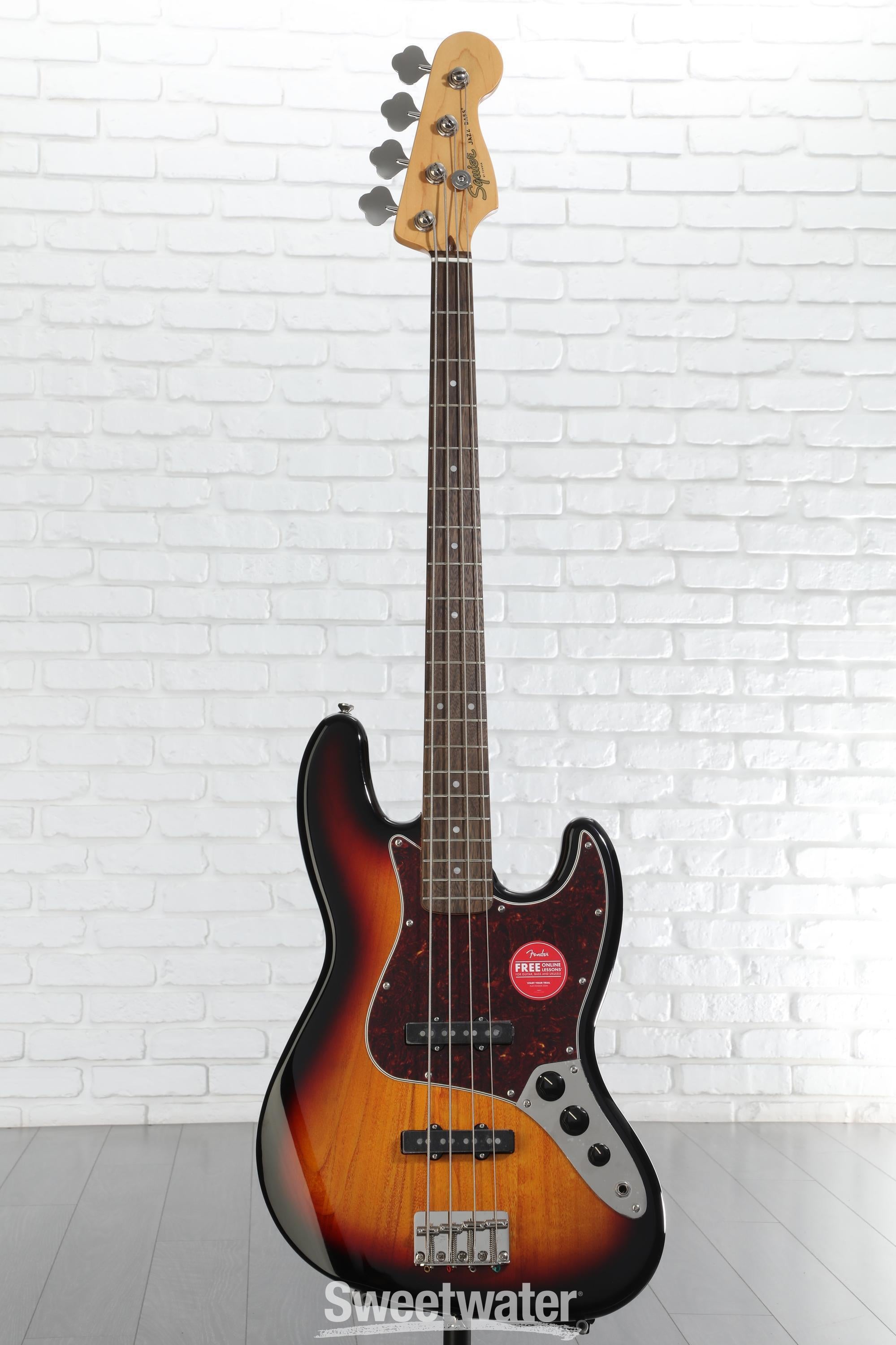 Squier Classic Vibe '60s Jazz Bass - 3-Tone Sunburst