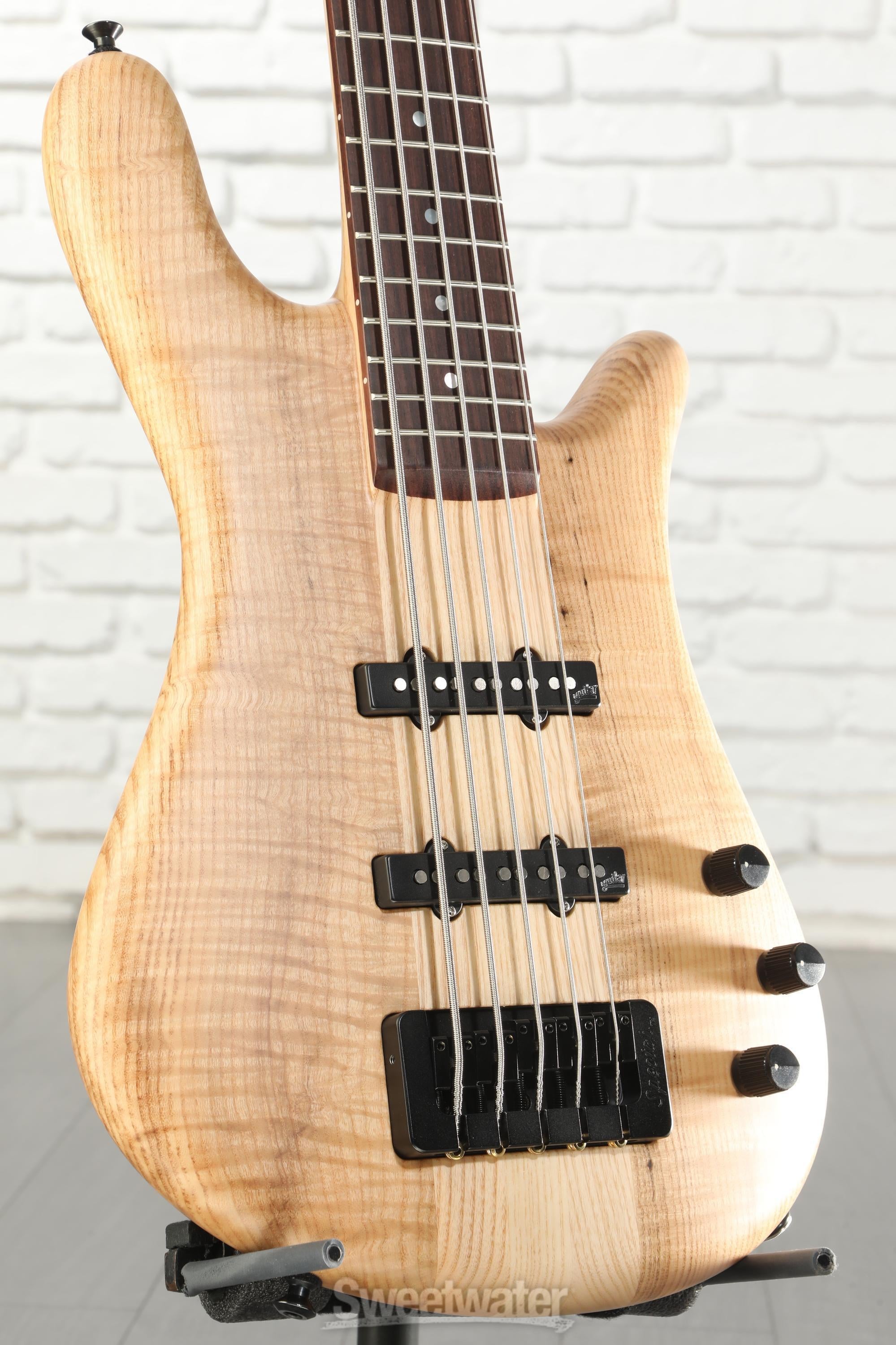 Photo of Spector USA NS-5 5-string Electric Bass Guitar - Natural