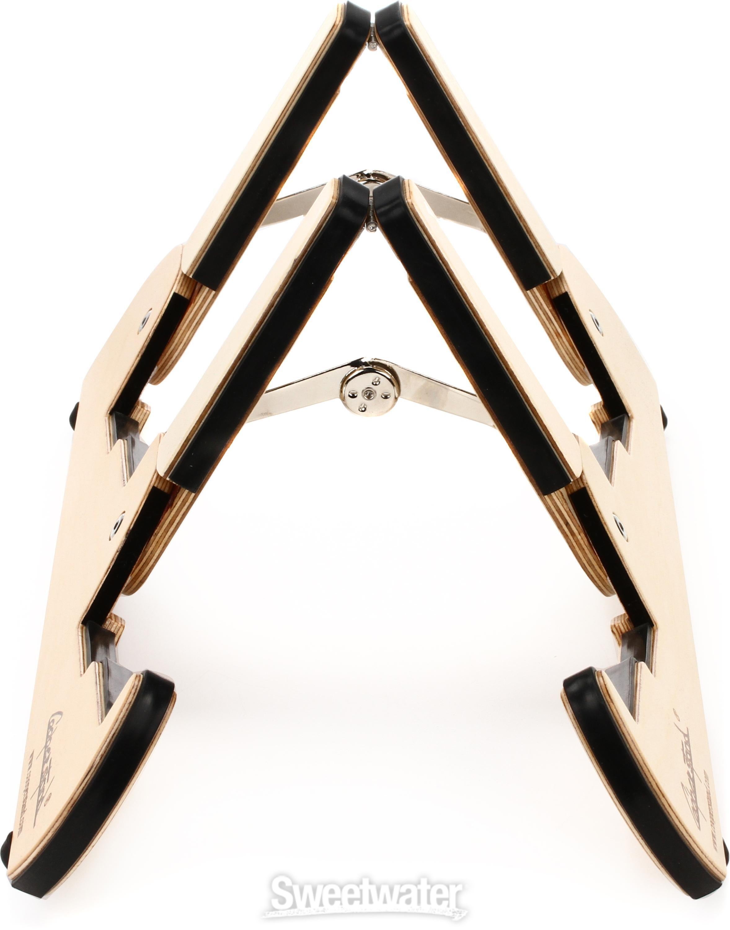 Cooperstand Pro-Tandem Double Guitar Stand - Birch | Sweetwater