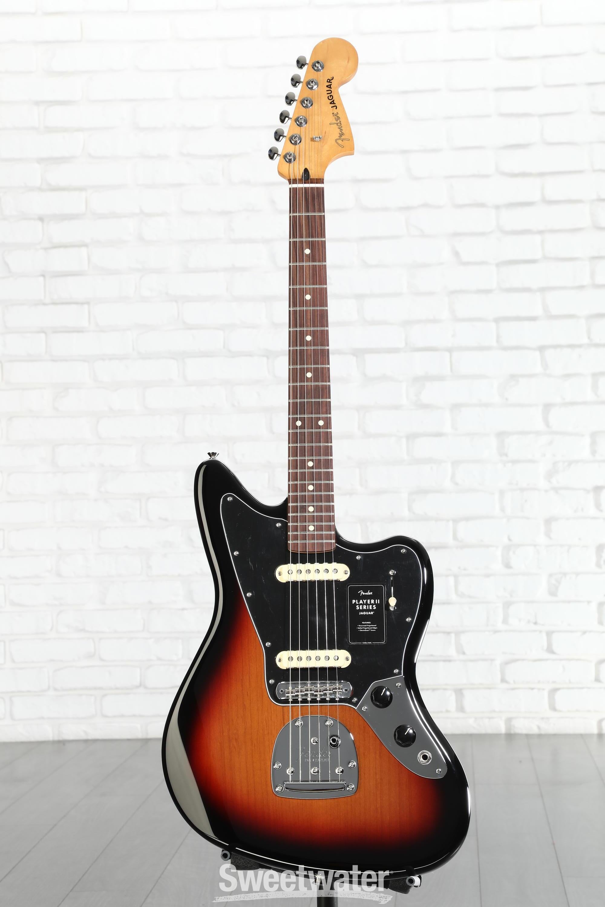 Fender Player II Jaguar Electric Guitar - 3-color Sunburst