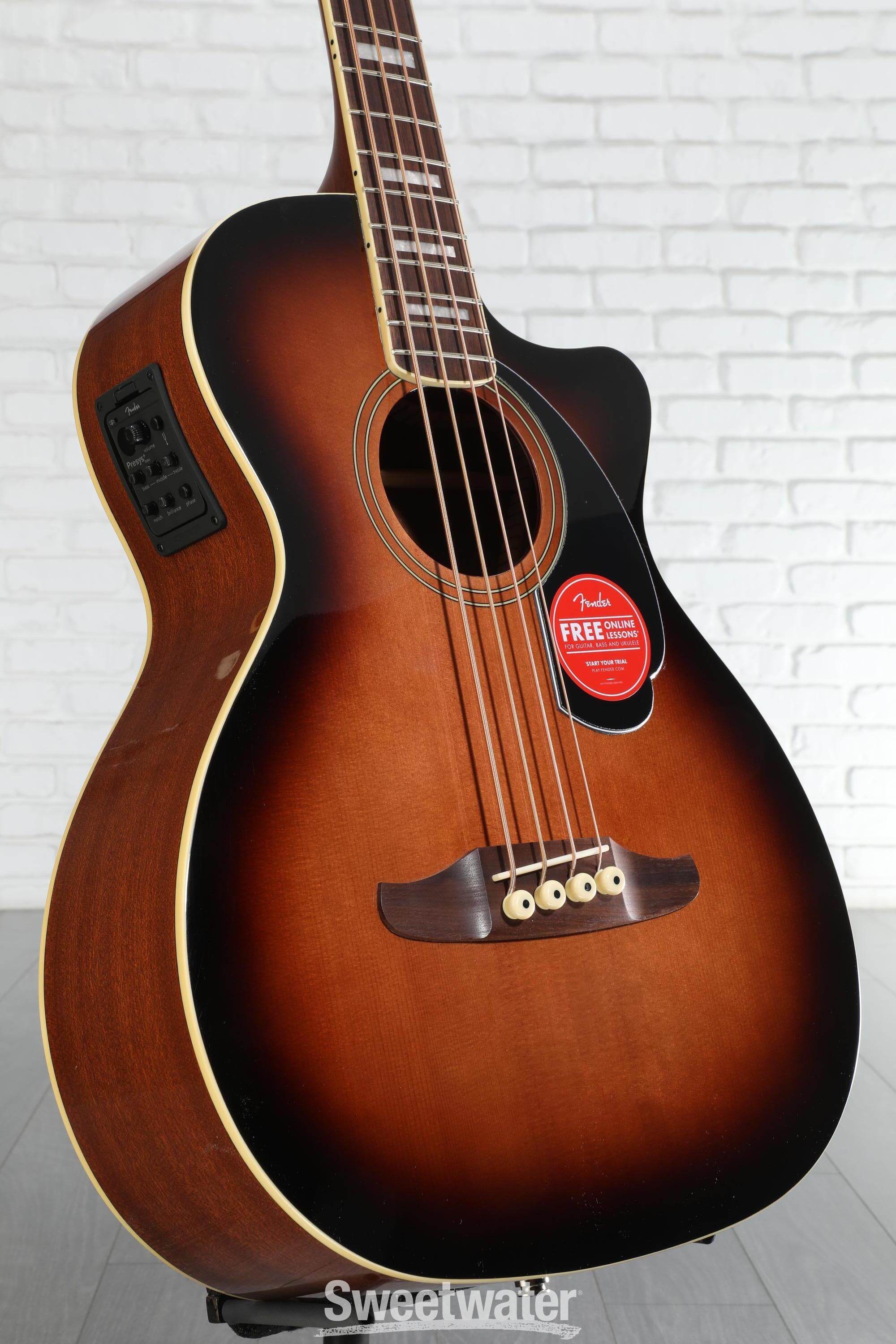アコースティックベース　FENDER KINGMAN Fender Kingman Bass Acoustic Electric Guitar Shaded Edge Burst w
