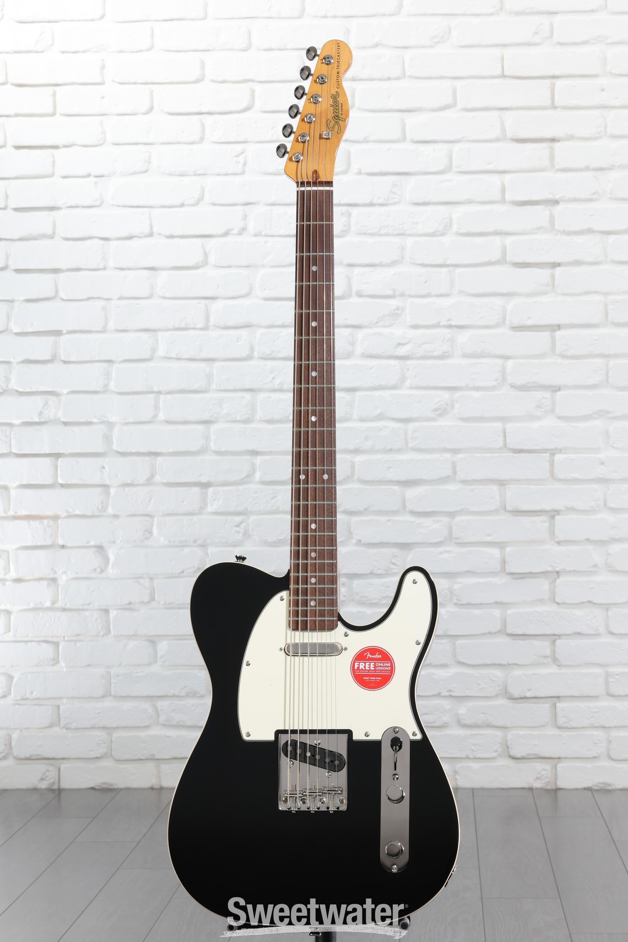 【美品】SQUIER Classic Vibe Baritone Custom Squier Classic Vibe Baritone Custom Telecaster - Black