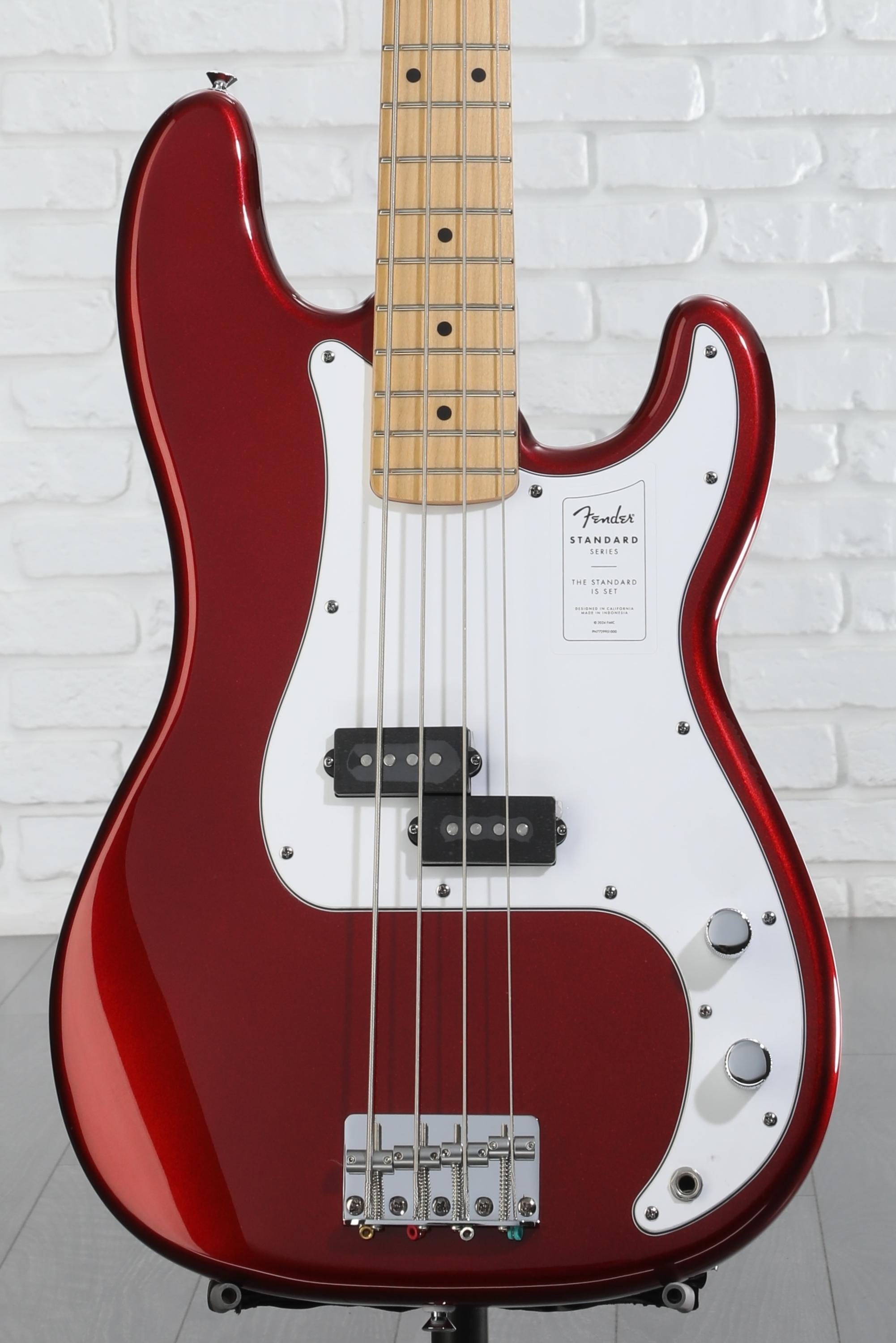 Fender Standard Precision Bass - Candy Cola, Maple