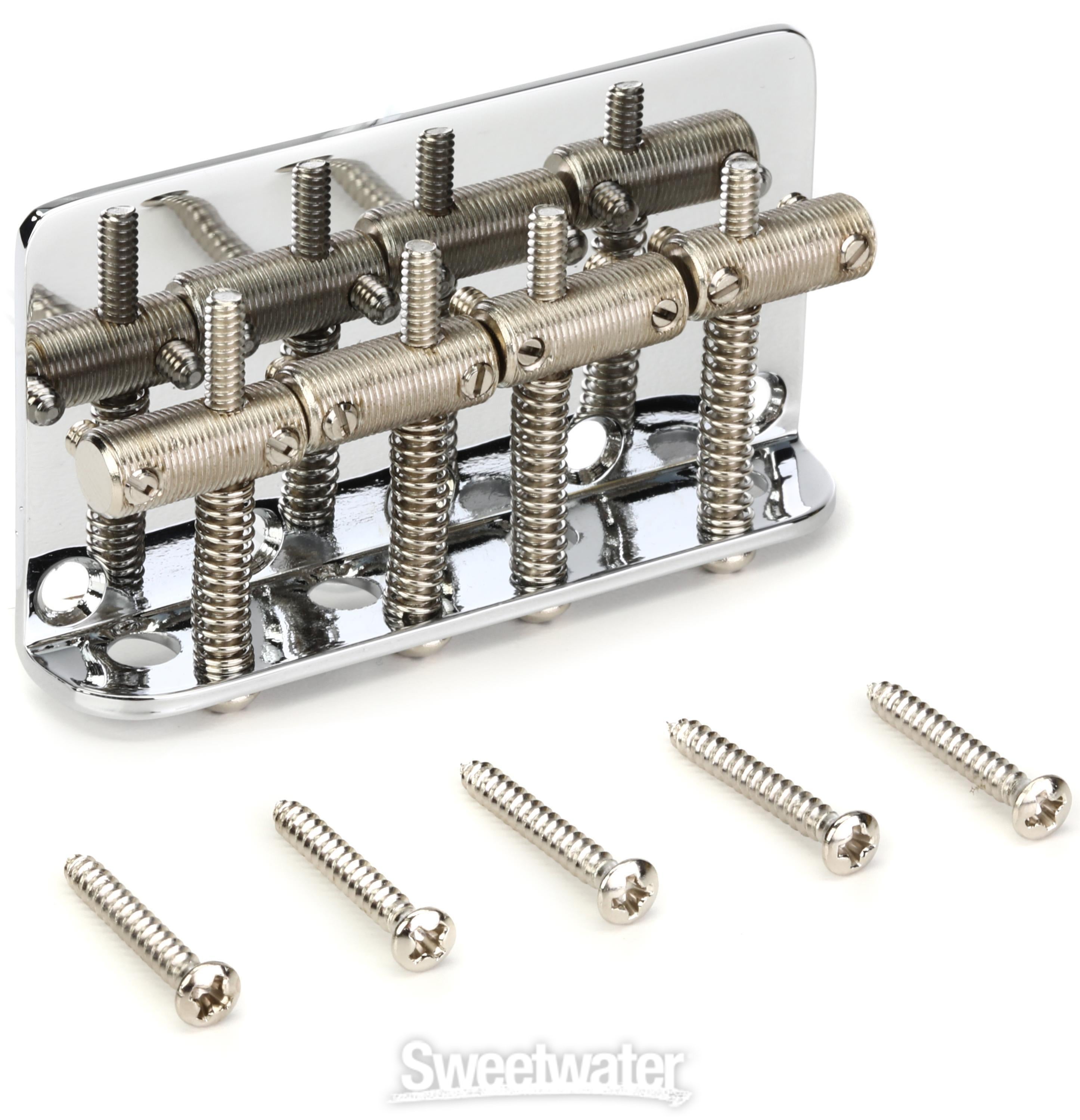 Fender Pure Vintage '58 Precision Bass Bridge Assembly - Nickel