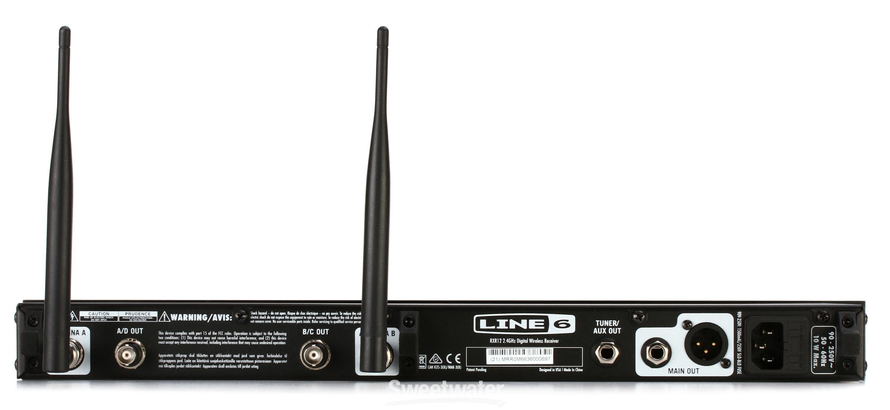 Line 6 Relay G90 Digital Wireless Guitar System | Sweetwater