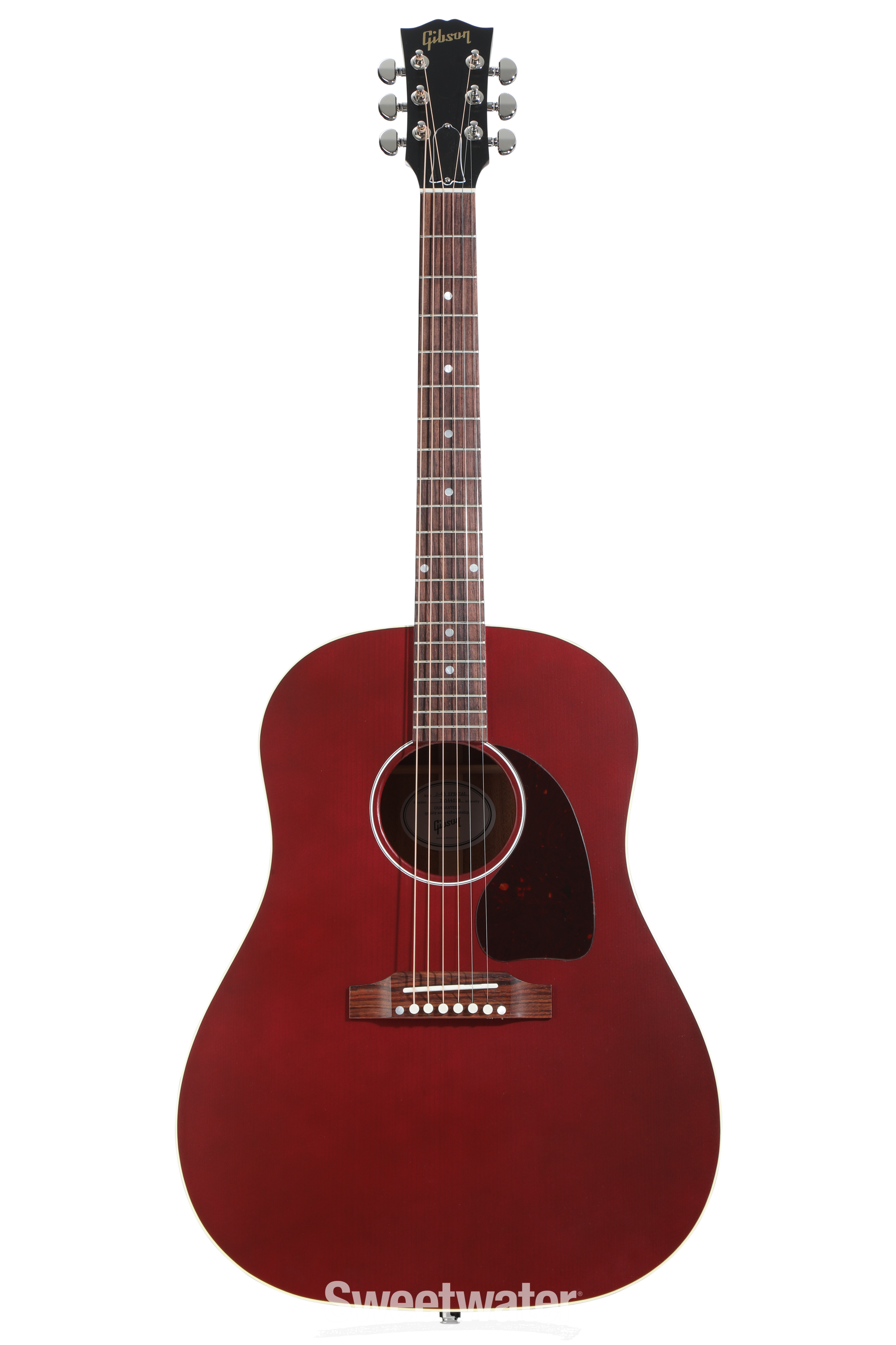 Gibson Acoustic J-45 Special Acoustic-electric Guitar - Wine