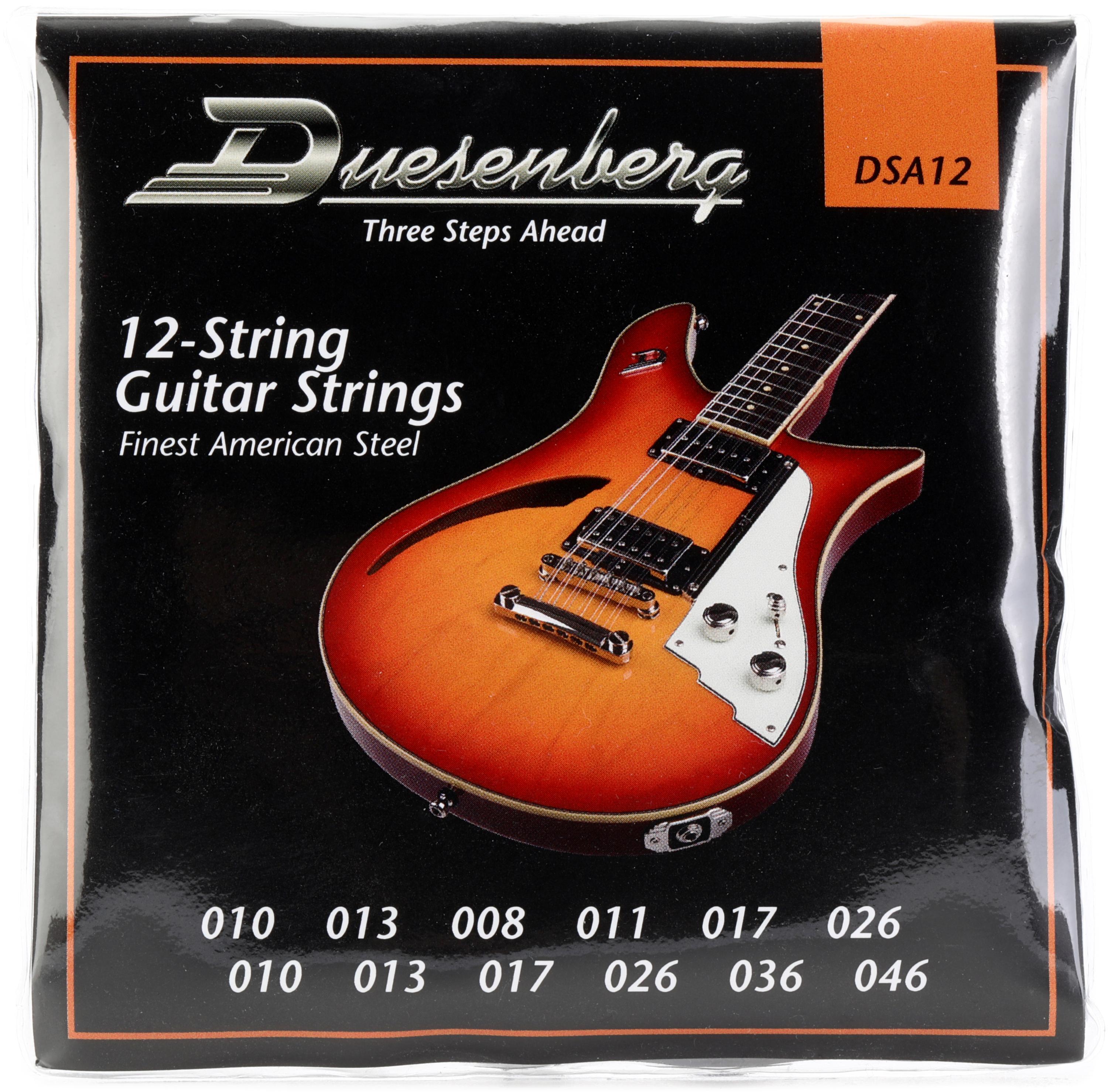 Photo of Duesenberg DSA12 Nickel-wound 12-string Electric Guitar Strings - .010-.046 12-String