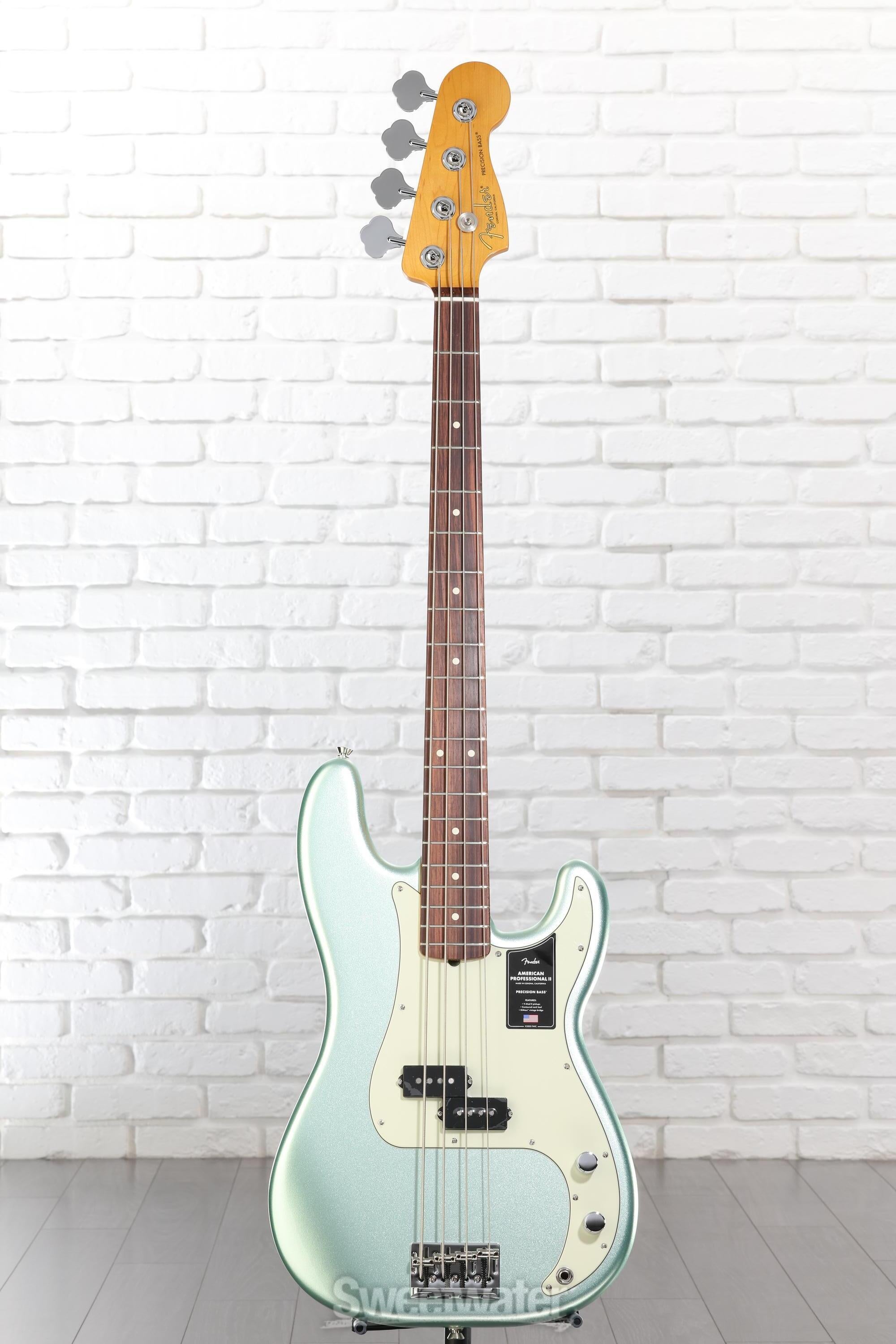 Fender American Professional II Precision Bass - Mystic Surf Green