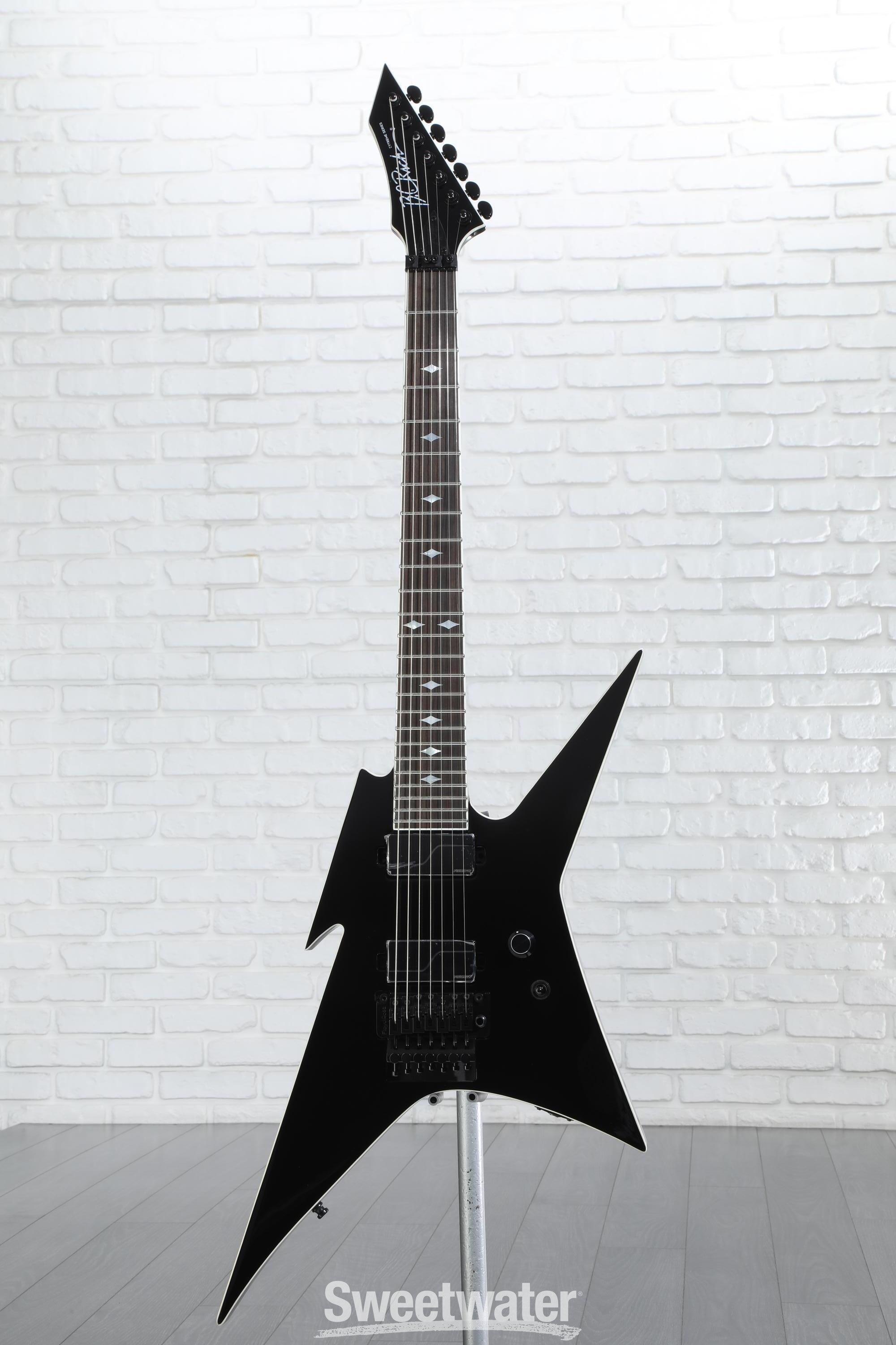 B.C. Rich Ironbird Extreme MK2-7 Electric Guitar with Floyd Rose - Black |  Sweetwater