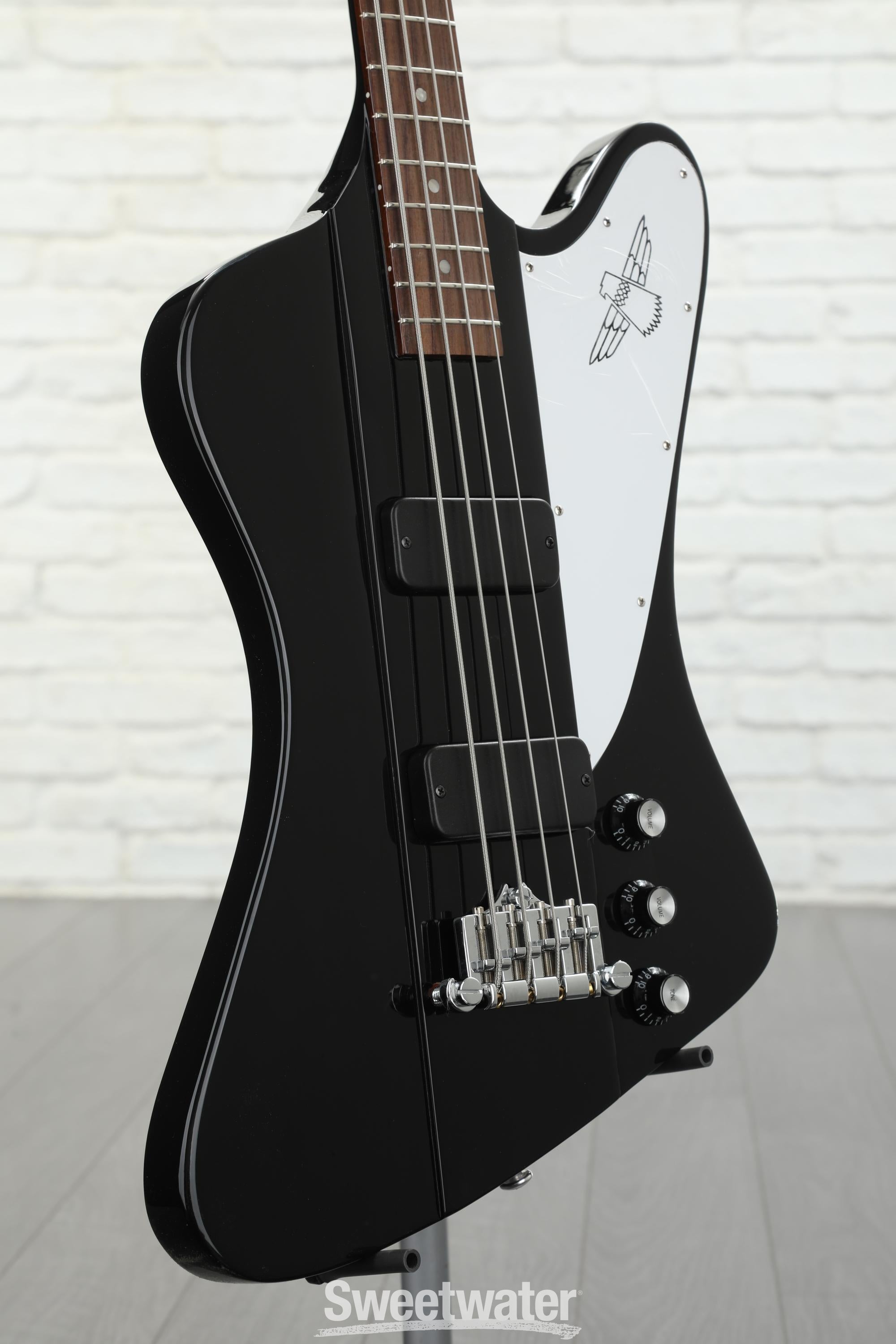 Gibson Thunderbird Bass Guitar - Ebony | Sweetwater