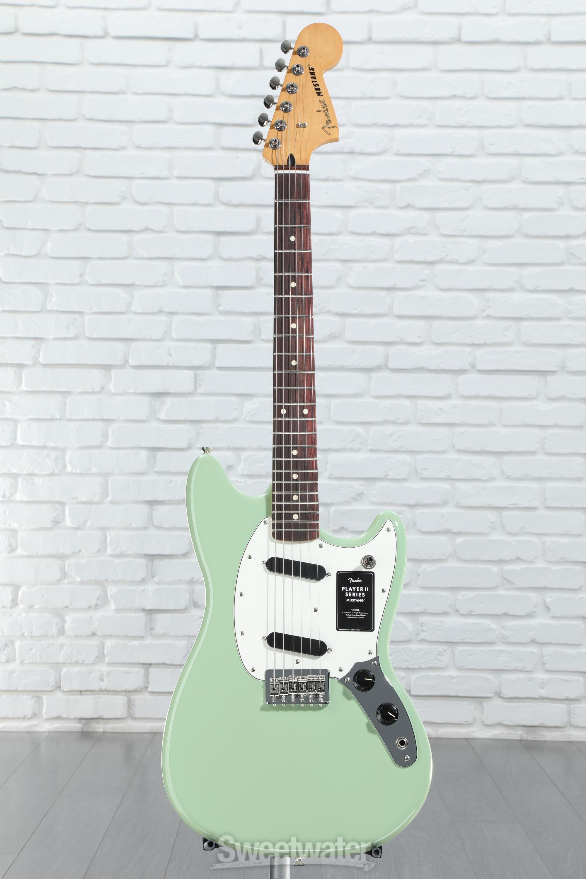 Fender Player II Mustang - Birch Green with Rosewood Fingerboard