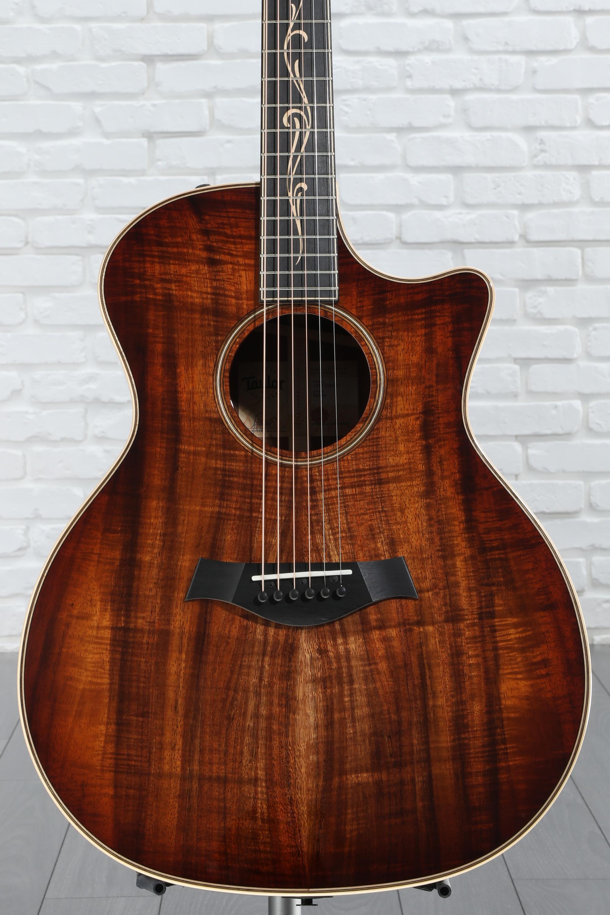 Taylor K24ce - Shaded Edgeburst, Gold Gotoh Tuners | Sweetwater