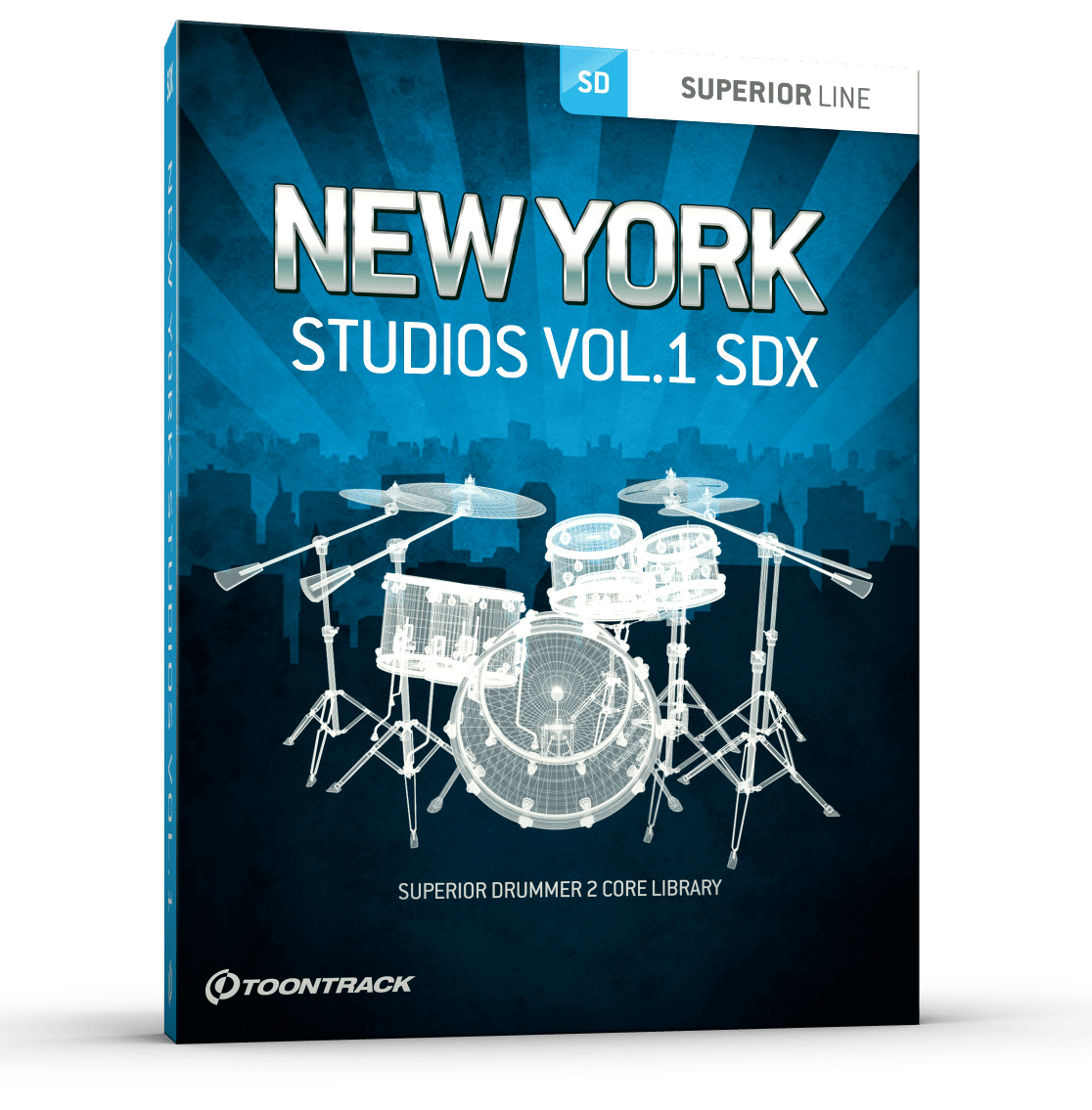 Toontrack New York Studio Vol. 1 SDX Sound Expansion | Sweetwater