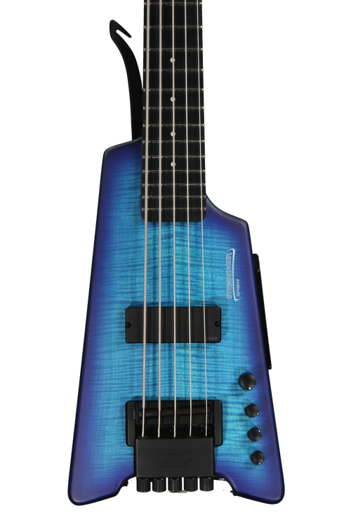 Steinberger XS-15FPA Custom - Transparent Blue | Sweetwater