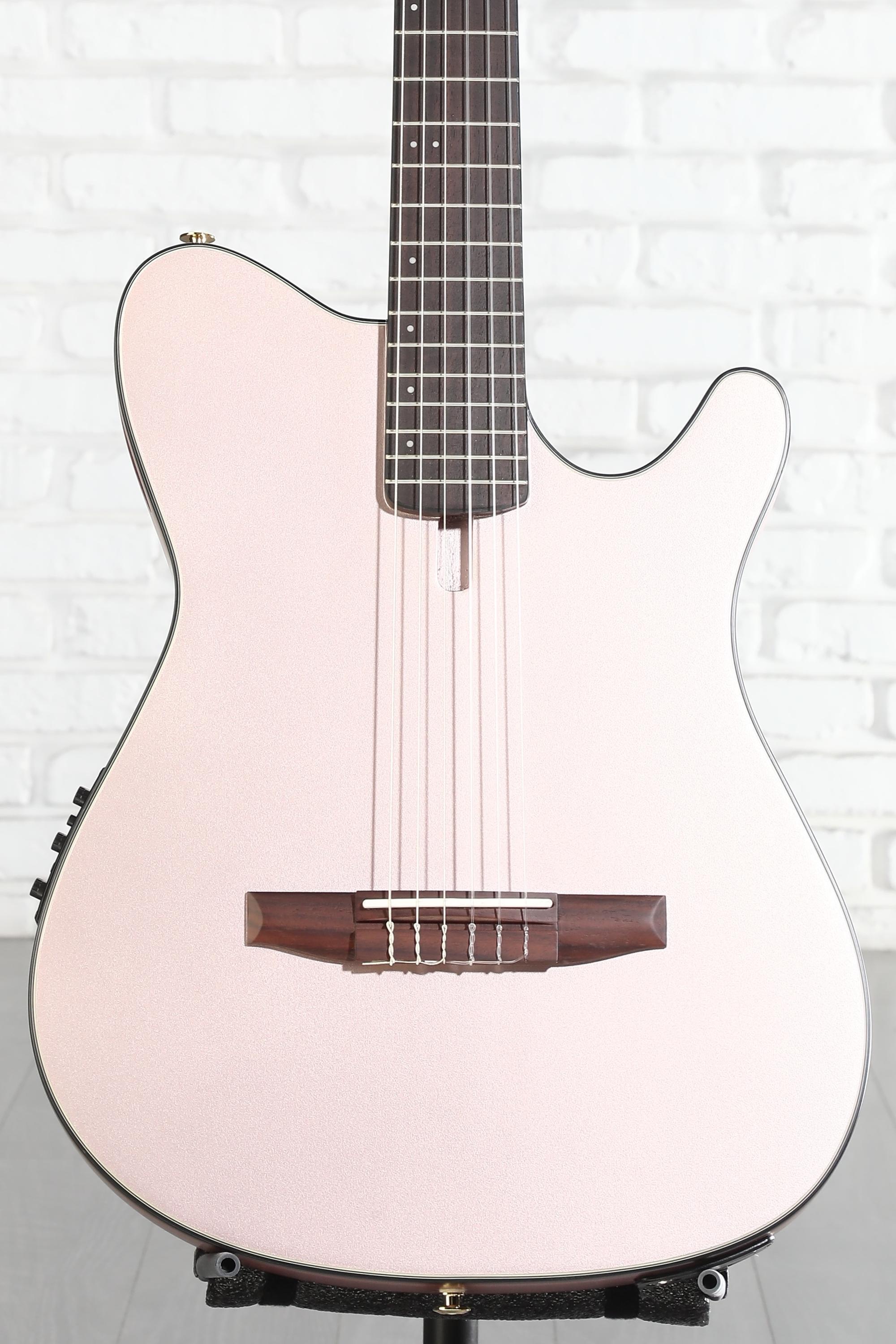 Ibanez FRH10N Thinline Nylon Acoustic-electric Guitar - Rose Gold