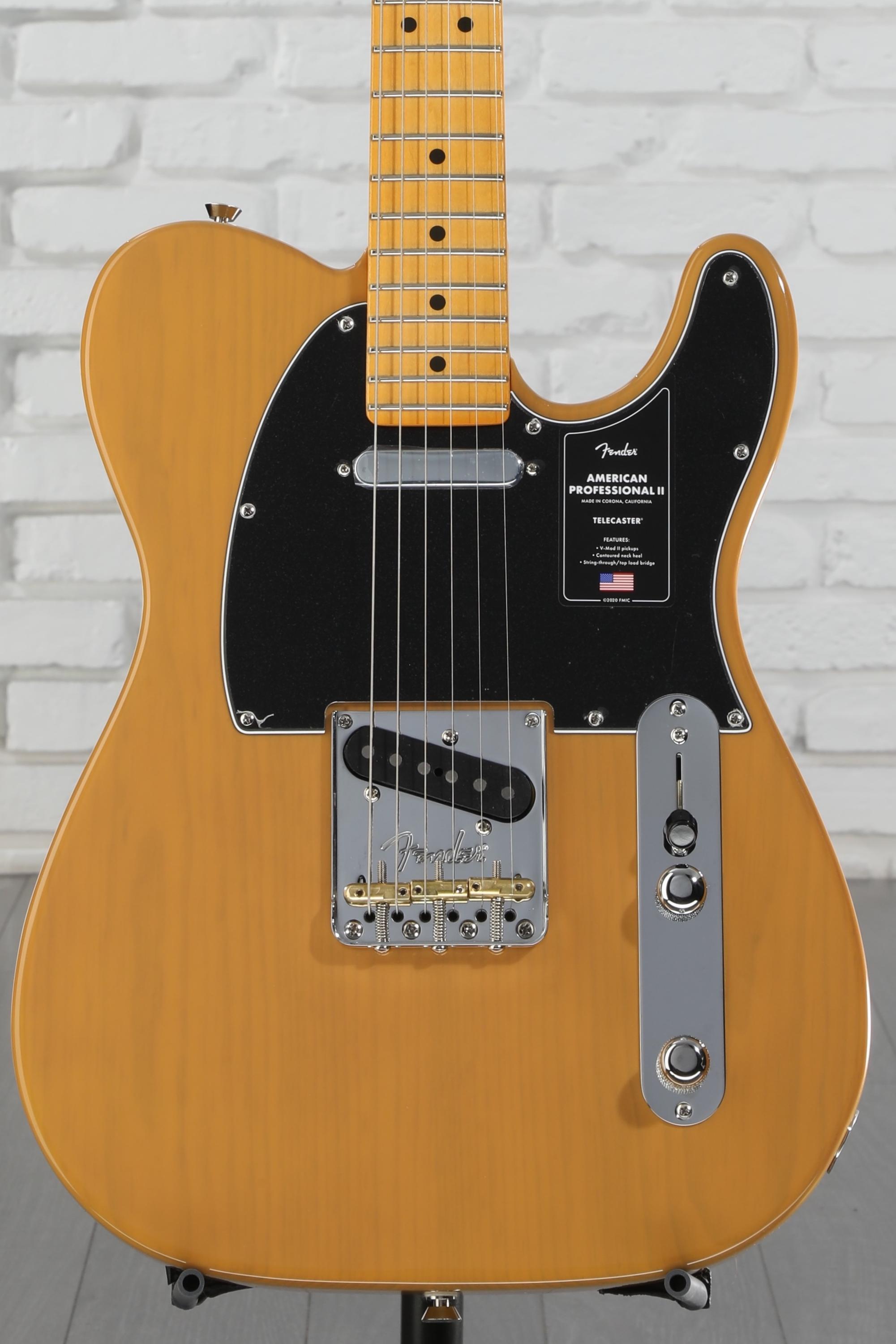 FENDER AmericanProfessional Ⅱ Telecaster Fender American Professional II Telecaster - Butterscotch Blonde
