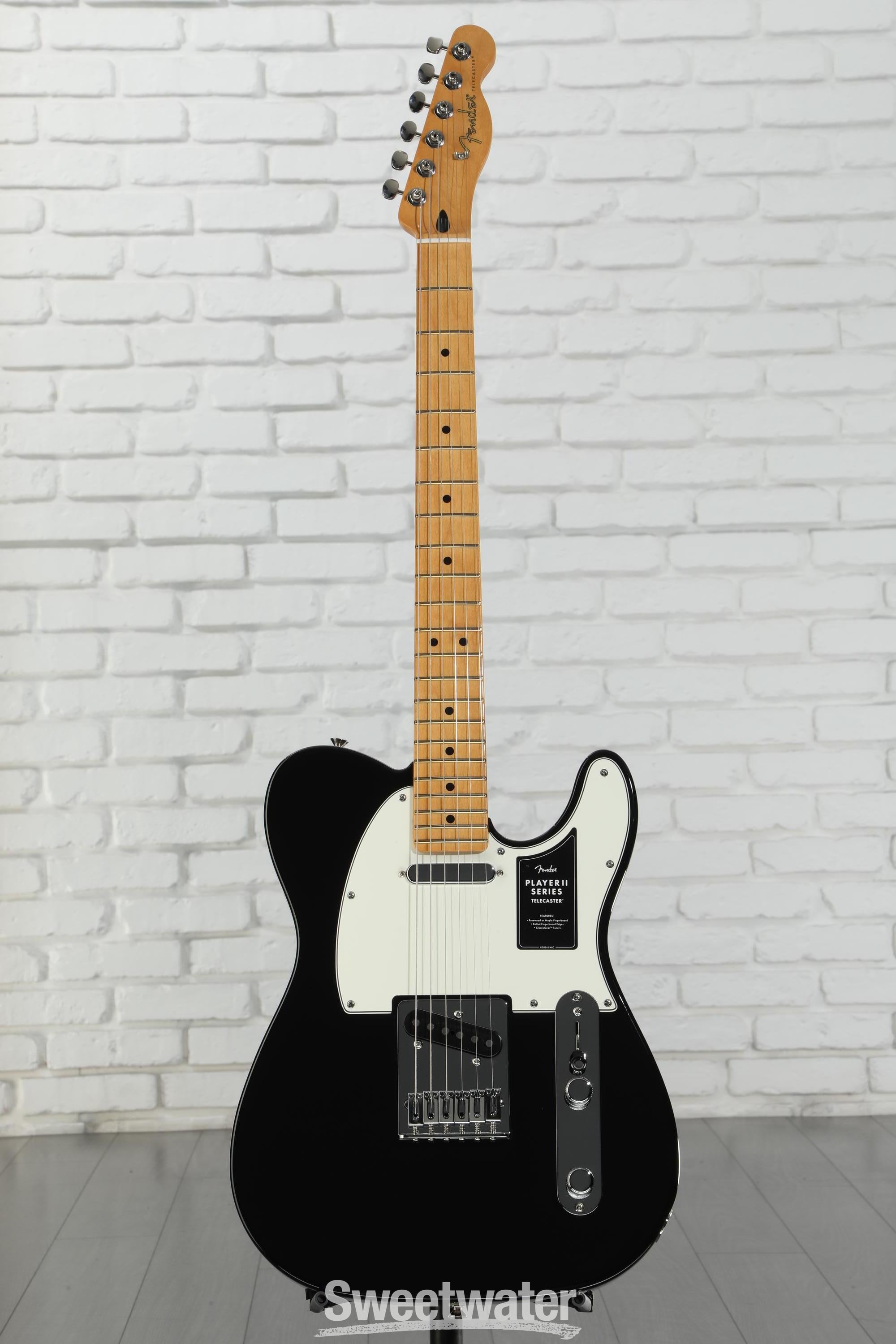 Fender Player II Telecaster Electric Guitar - Black with