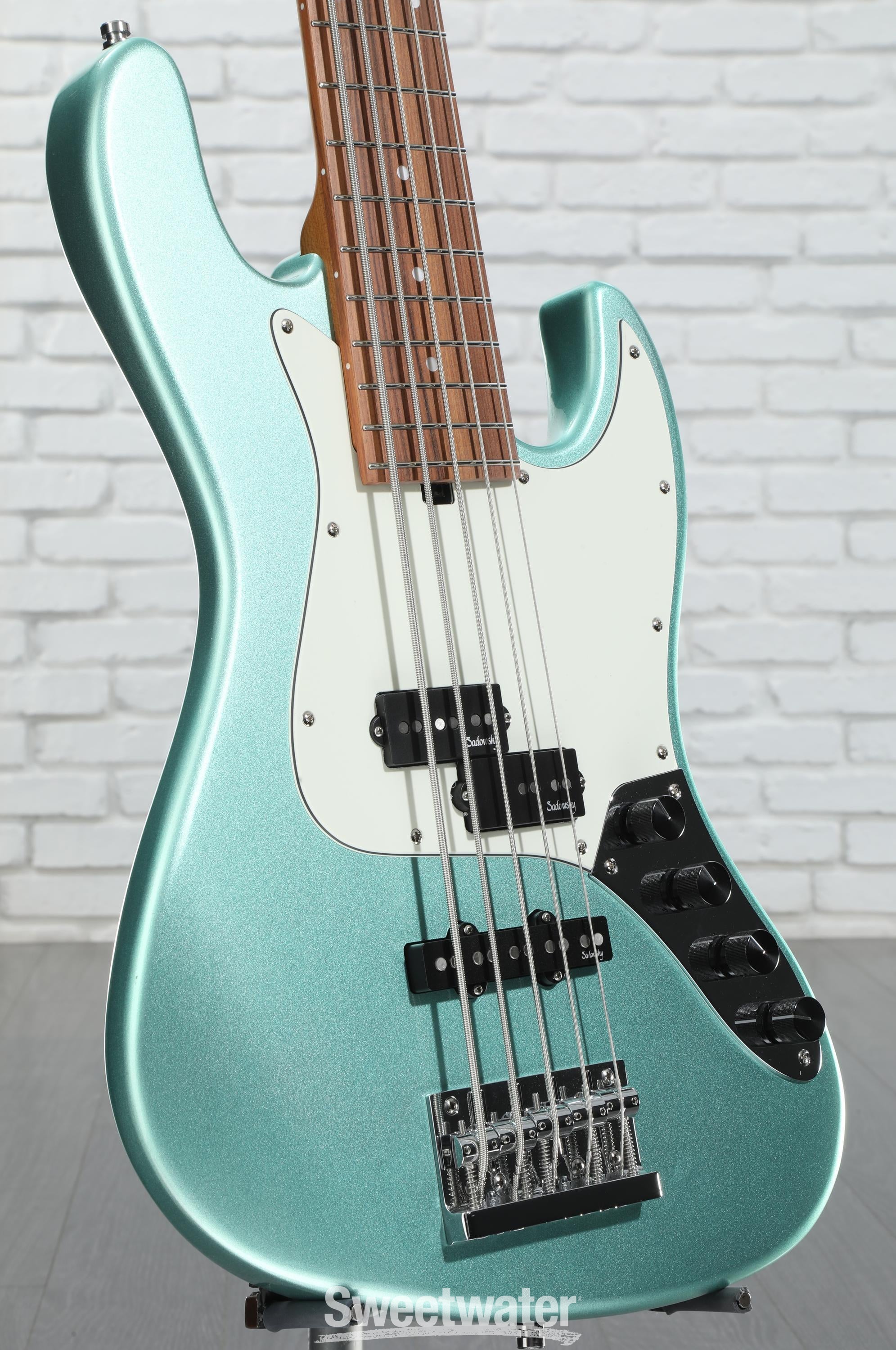 ベース Sadowsky Bass 5st Single Pickup Set Sadowsky J-Style Bass Pickup Single Coil 5-String - Neck