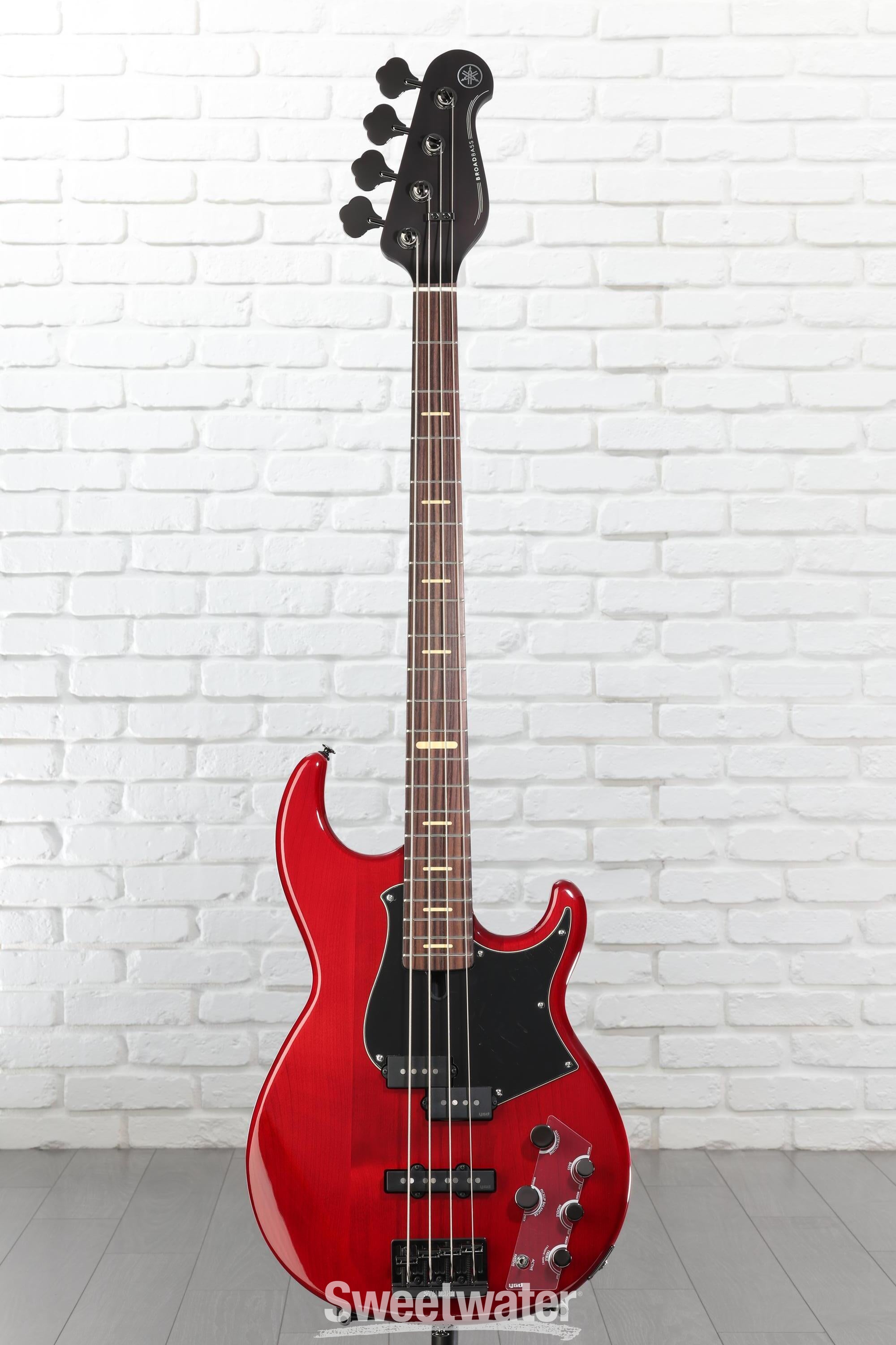 Yamaha BB734A 4-string Bass Guitar - Fired Red | Sweetwater