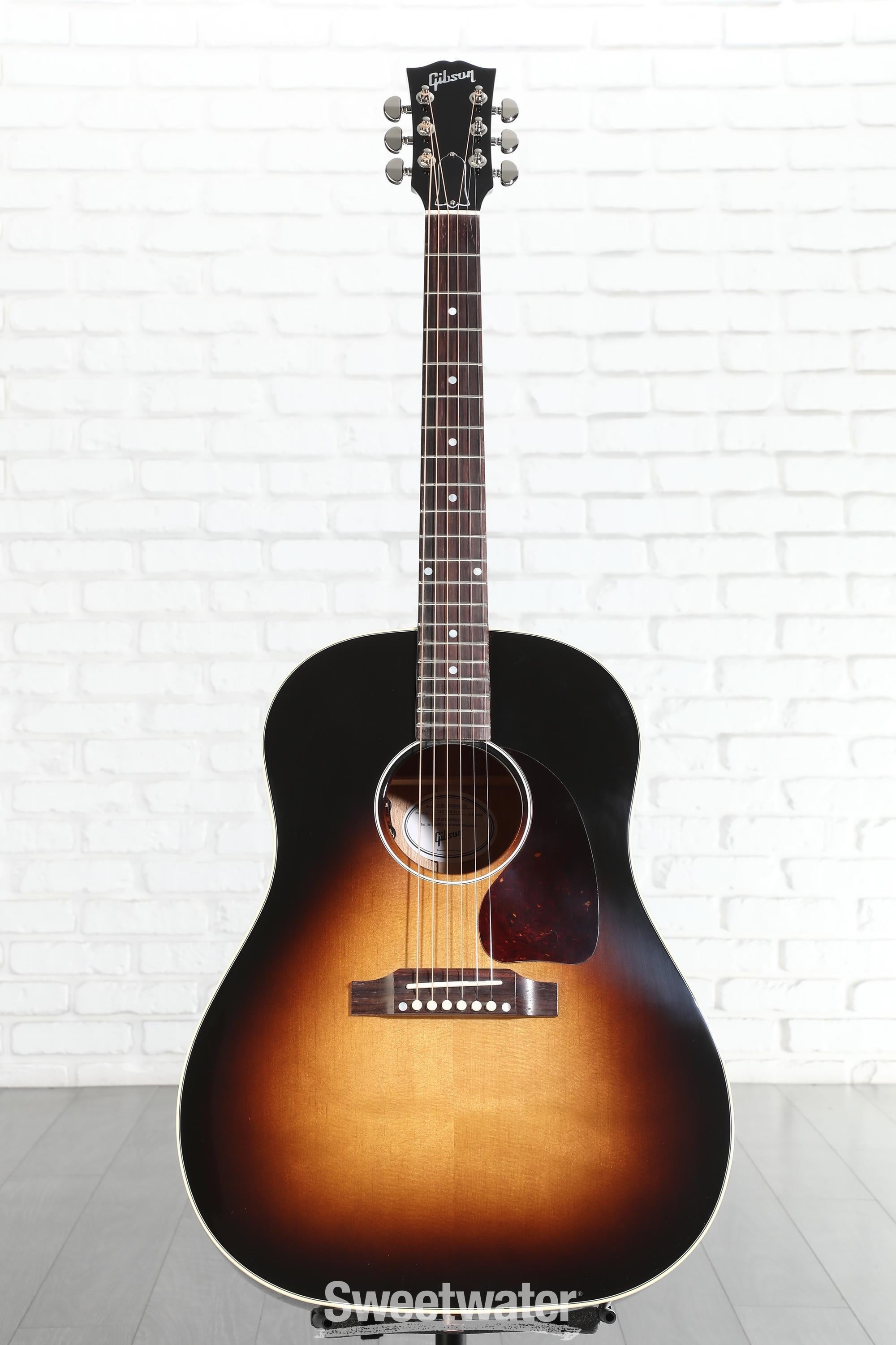 Gibson J-45 Standard サンバースト Gibson Acoustic J-45 Standard Acoustic Guitar - Vintage Sunburst