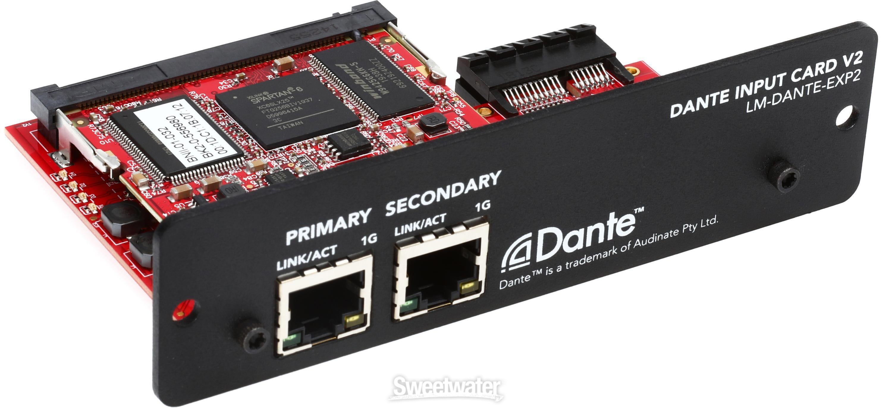 Digital Audio Labs DANTE-EXP2 Dante Option Card | Sweetwater