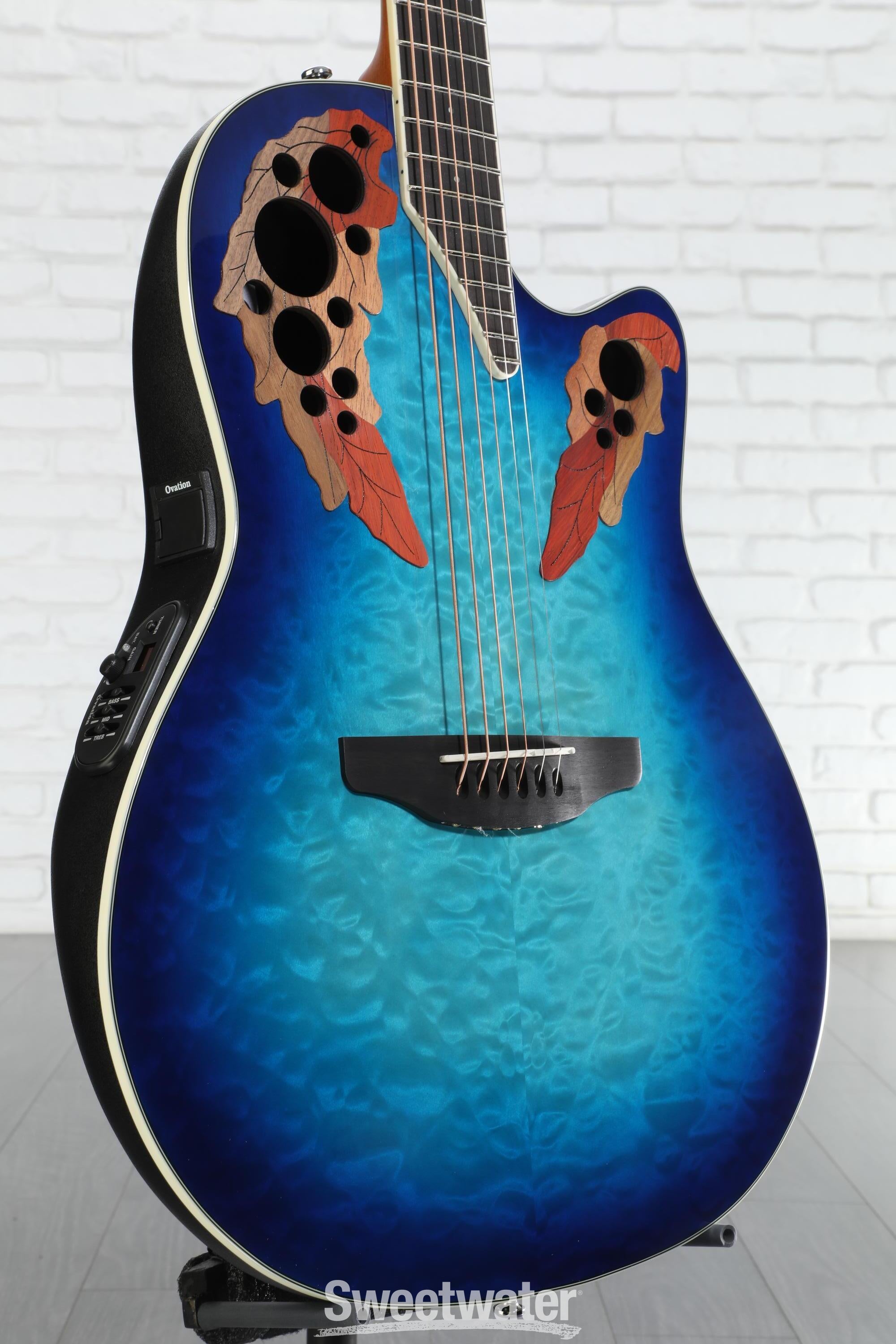 Ovation Celebrity Elite CE48P-RG Super Shallow Acoustic