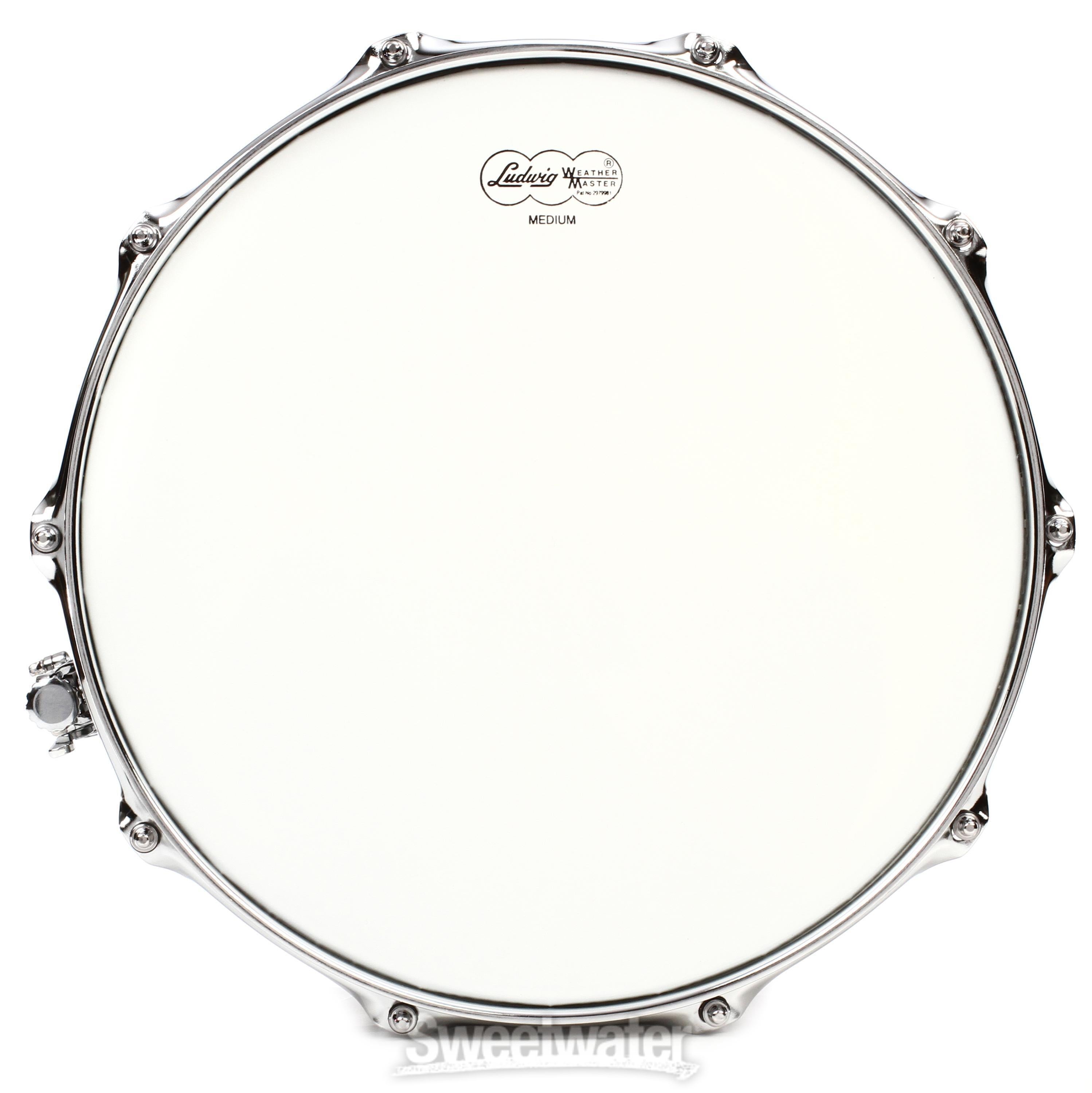 Ludwig Supraphonic LM402 6.5 x 14-inch Snare Drum - Chrome 