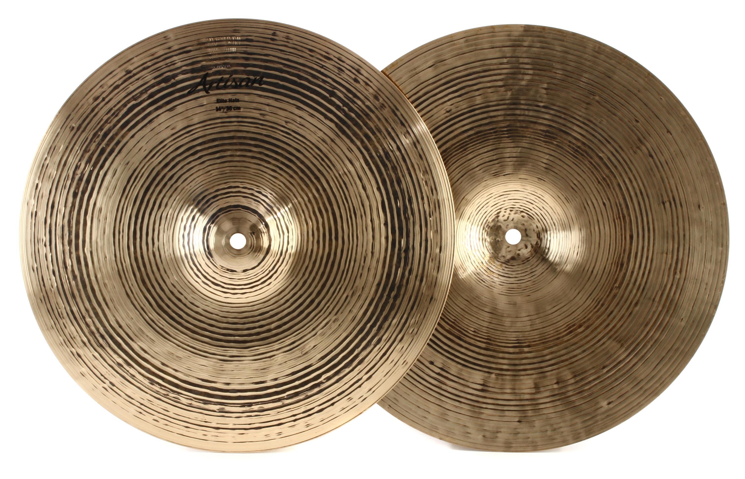 Sabian 14 inch Artisan Elite Hi-hat Cymbals | Sweetwater