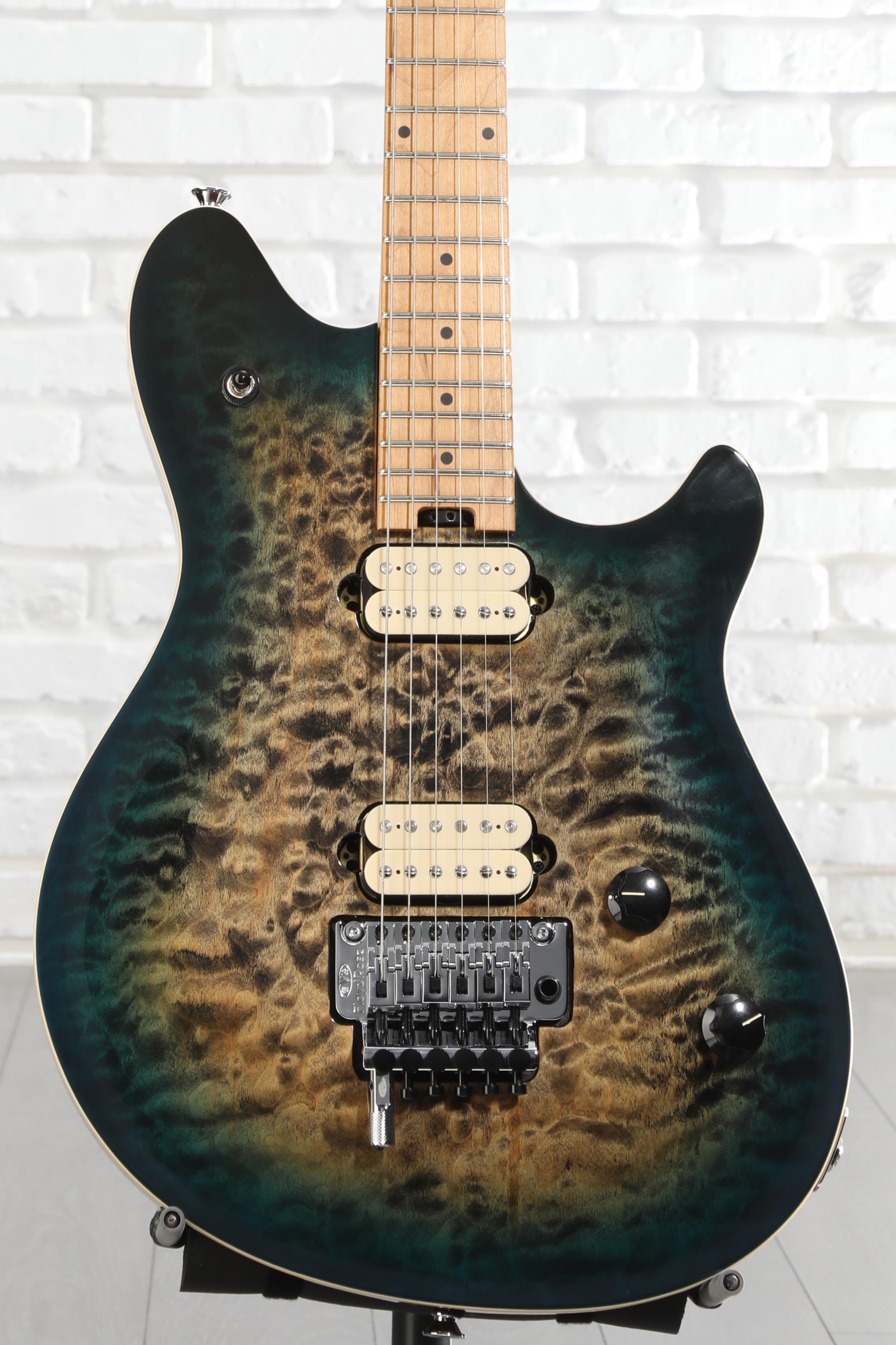EVH Wolfgang Special QM Electric Guitar - Indigo Burst | Sweetwater