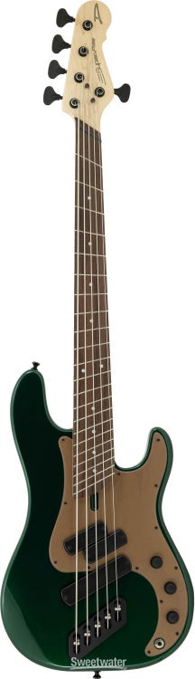 Dingwall Guitars SP1 5-string Electric Bass - Dark Candy Green