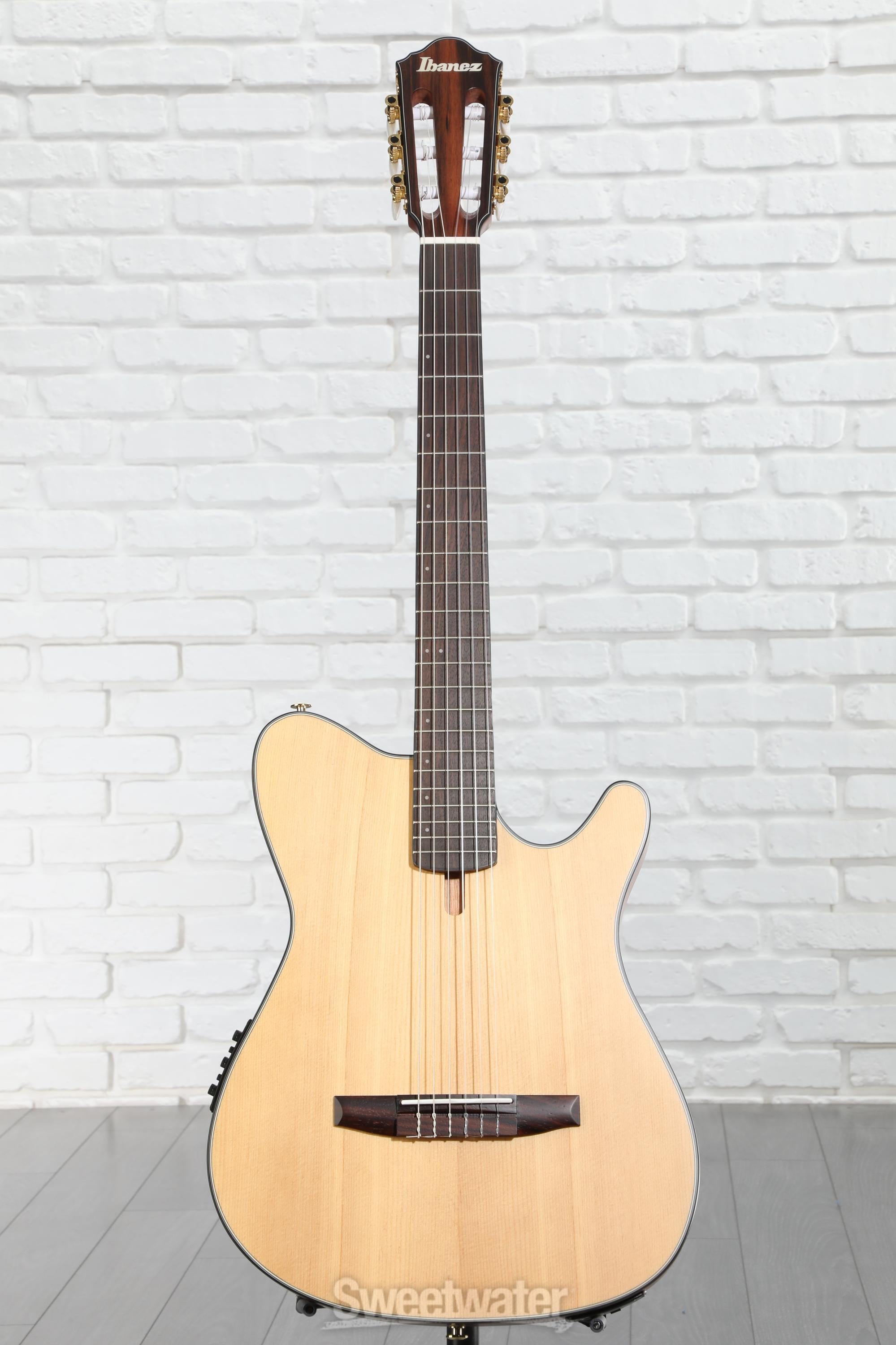 Ibanez FRH10N Thinline Nylon Acoustic-electric Guitar - Natural