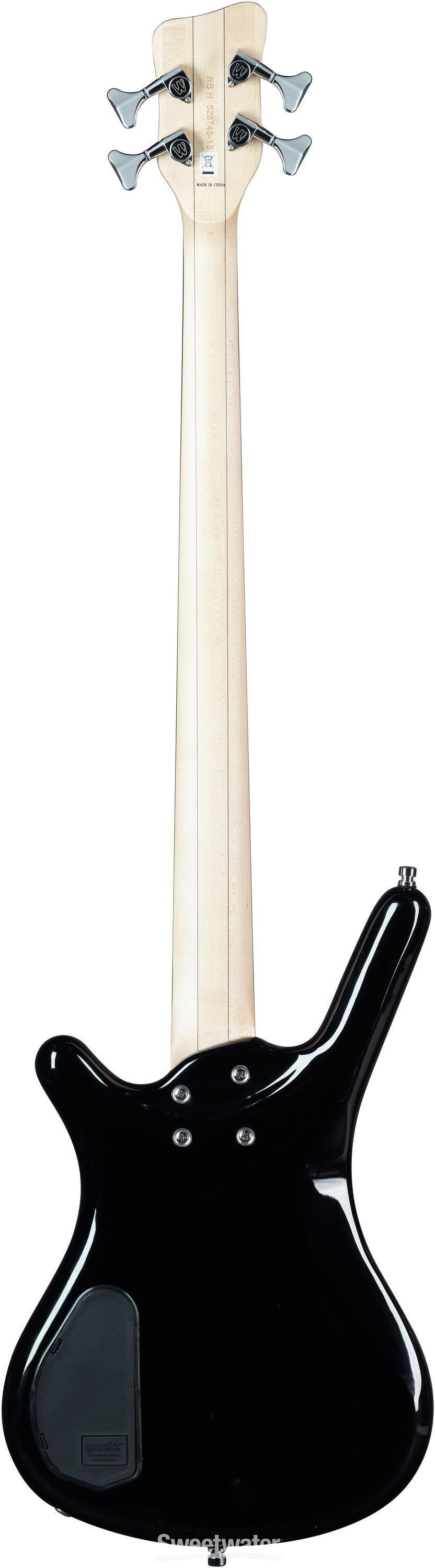 Warwick RockBass Corvette Basic Bass Guitar - Solid Black