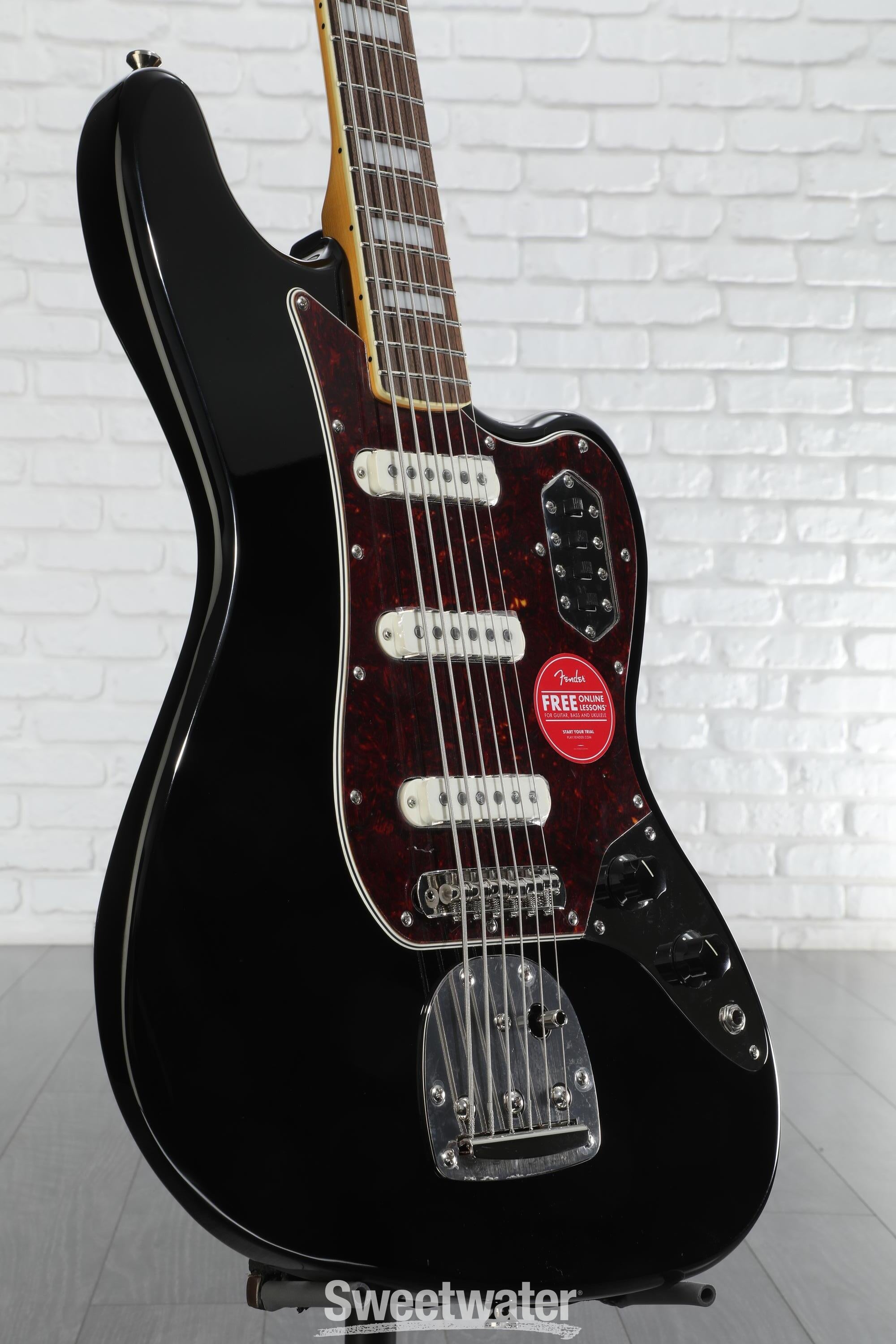 Squier BassⅥ ブラック Squier Classic Vibe Bass VI Guitar - Black | Sweetwater