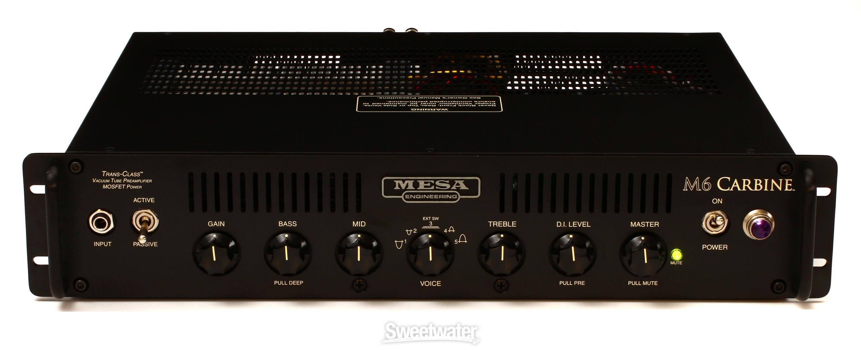 Mesa/Boogie M6 Carbine 600-Watt Bass Head - Rackmount