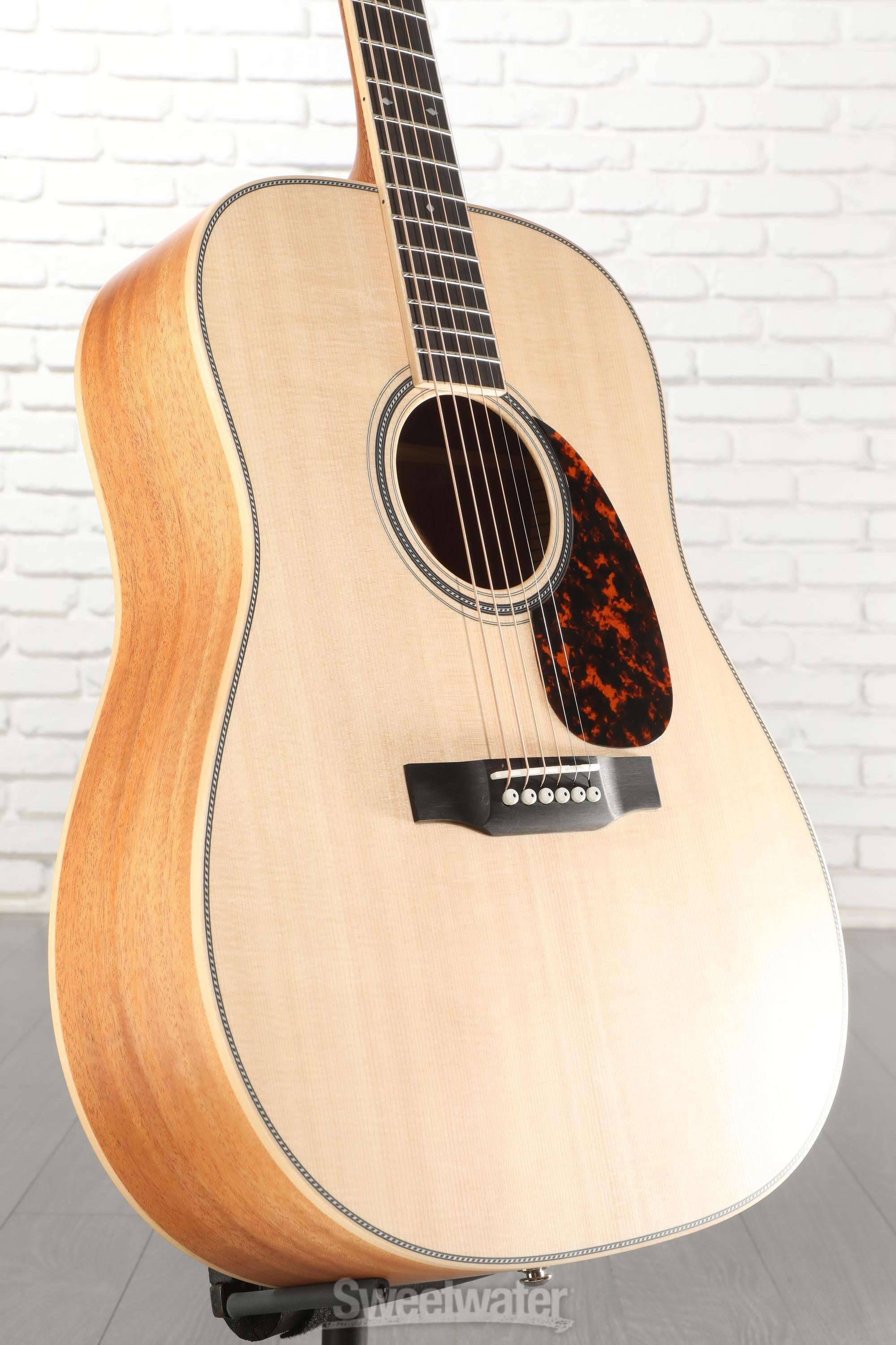 Photo of Larrivee D-40MH Mahogany Acoustic Guitar - Natural Satin