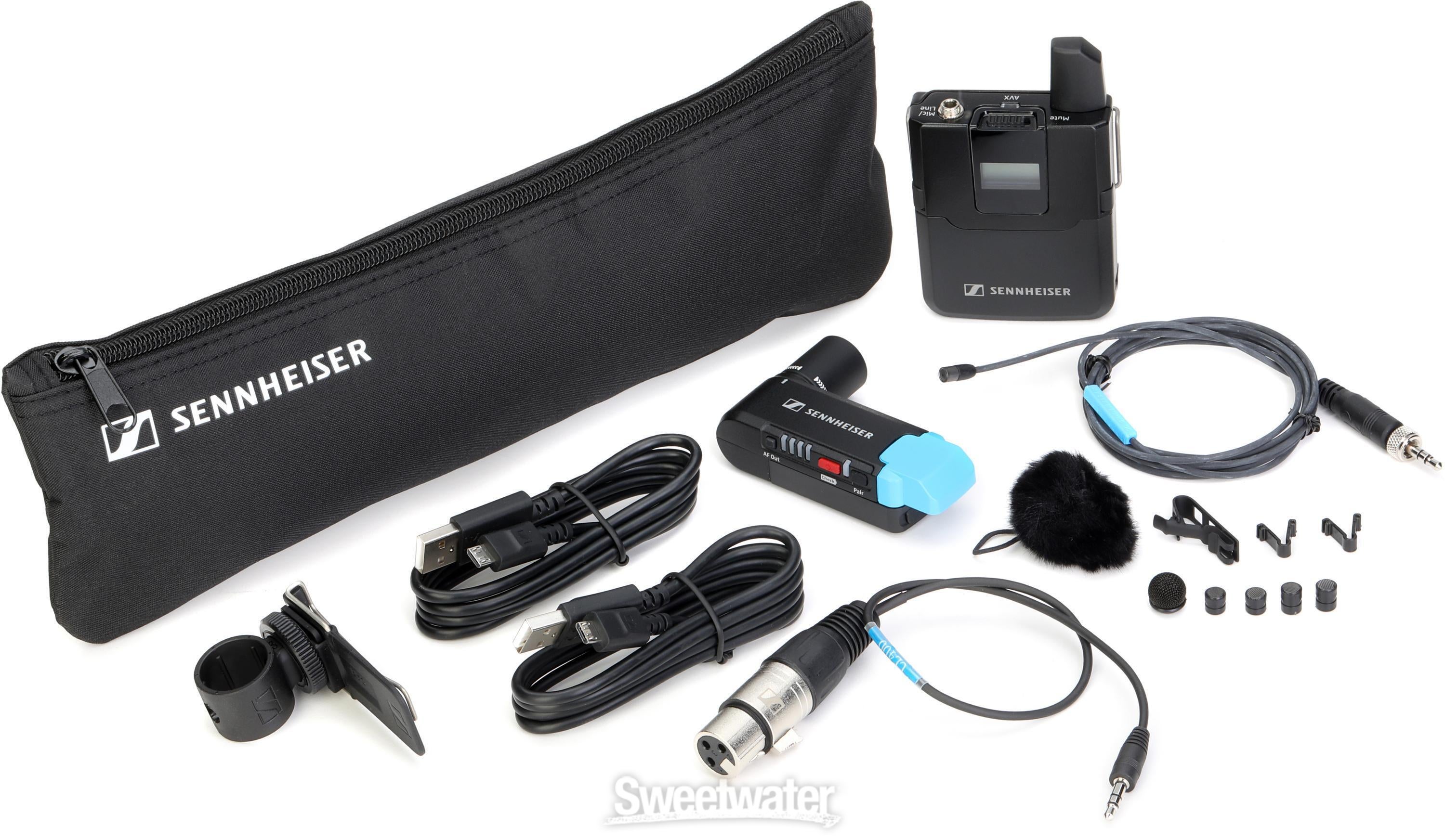 Sennheiser AVX-MKE2 SET Wireless Lavalier Microphone System for Video