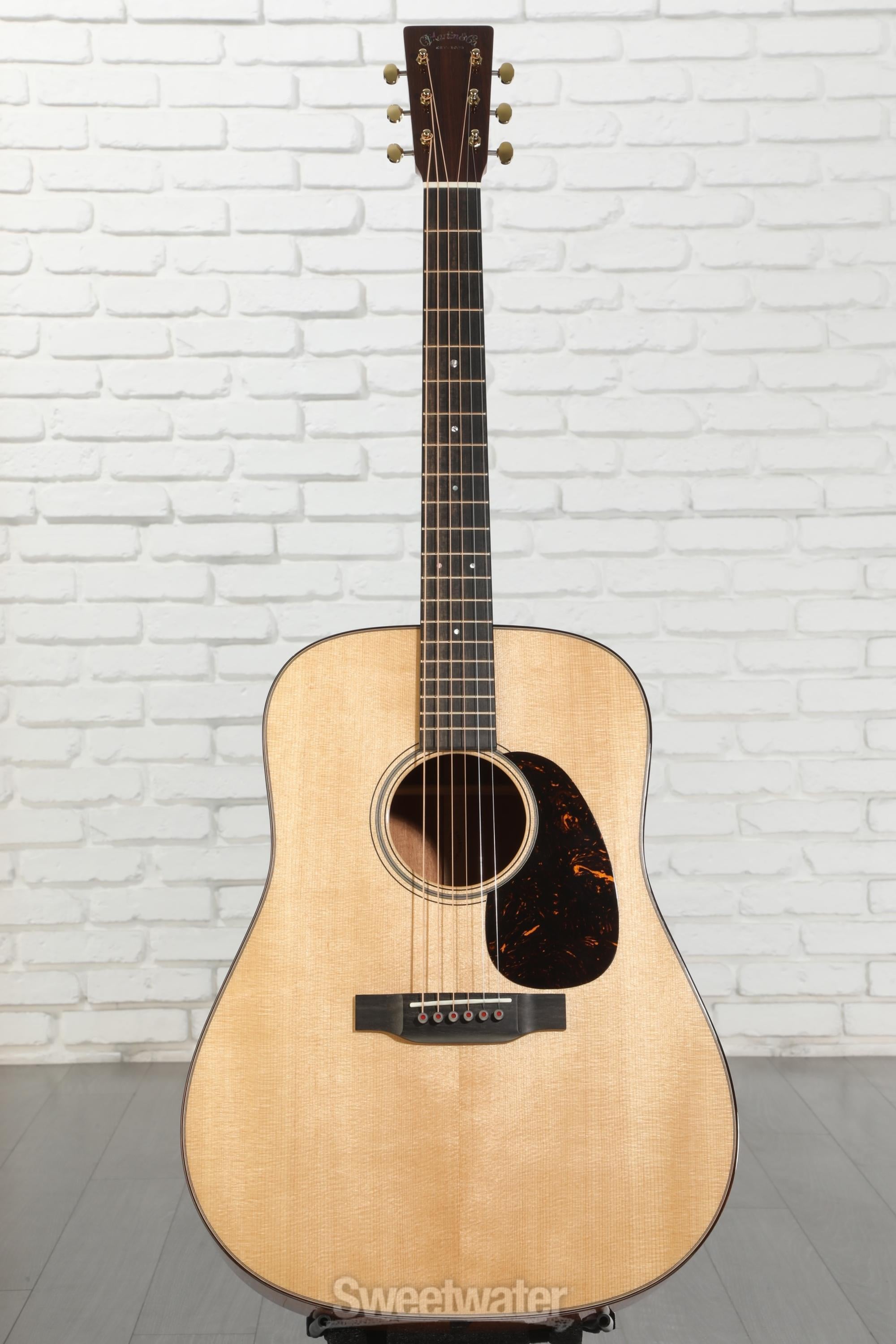 Martin D-18 Modern Deluxe Acoustic Guitar - Natural | Sweetwater