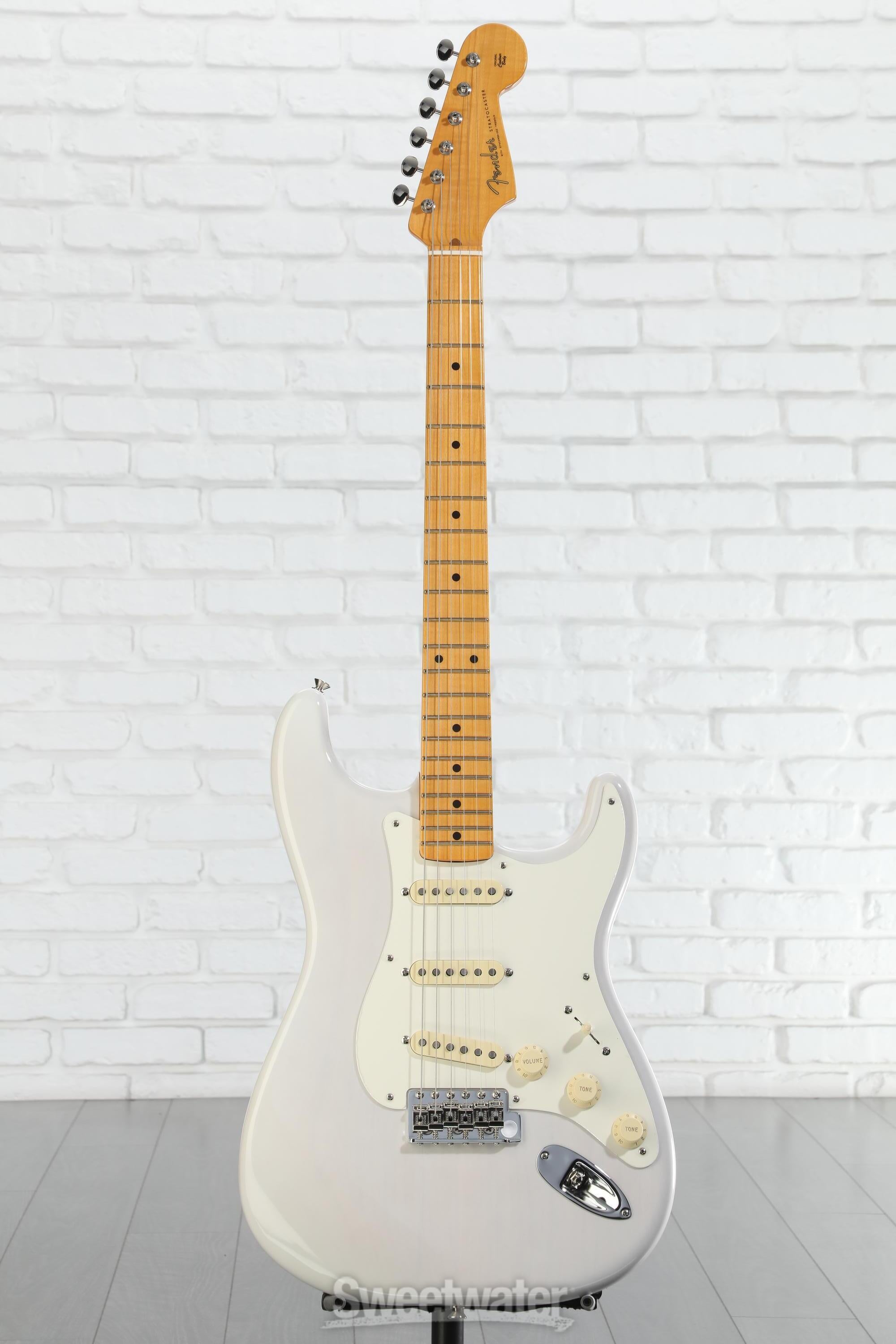 Fender Eric Johnson Stratocaster - White Blonde with Maple