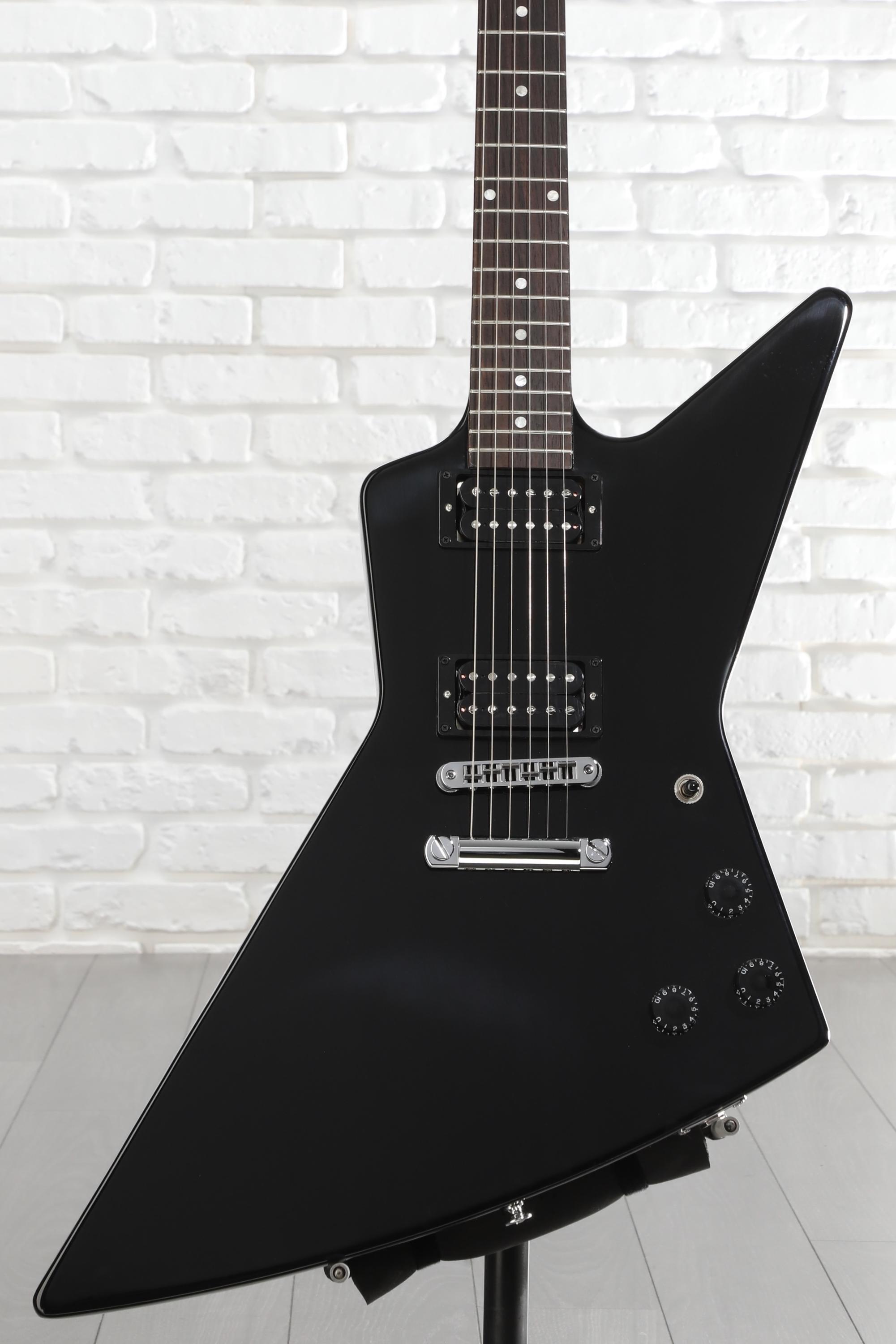 Gibson 80s Explorer Solidbody Electric Guitar - Ebony | Sweetwater