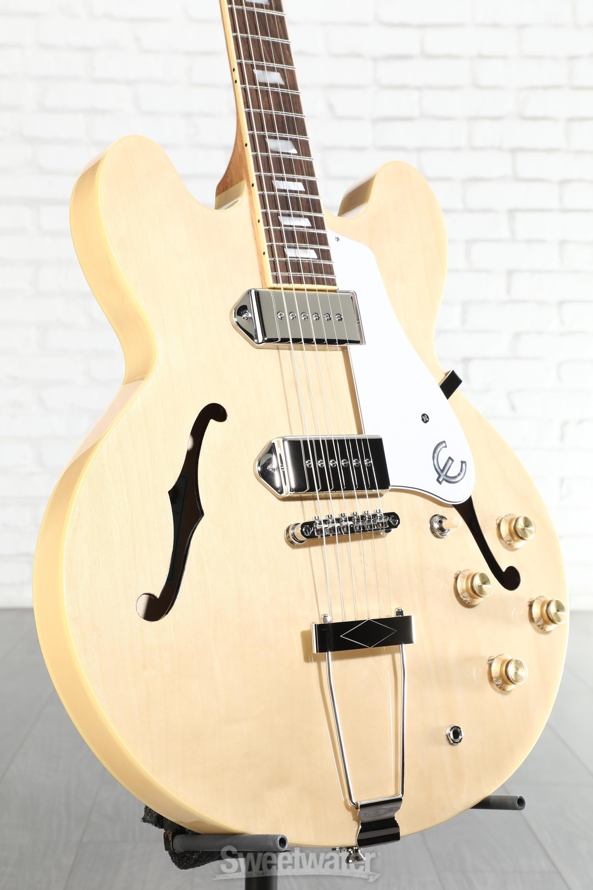 Epiphone Casino Hollowbody Electric Guitar - Natural | Sweetwater