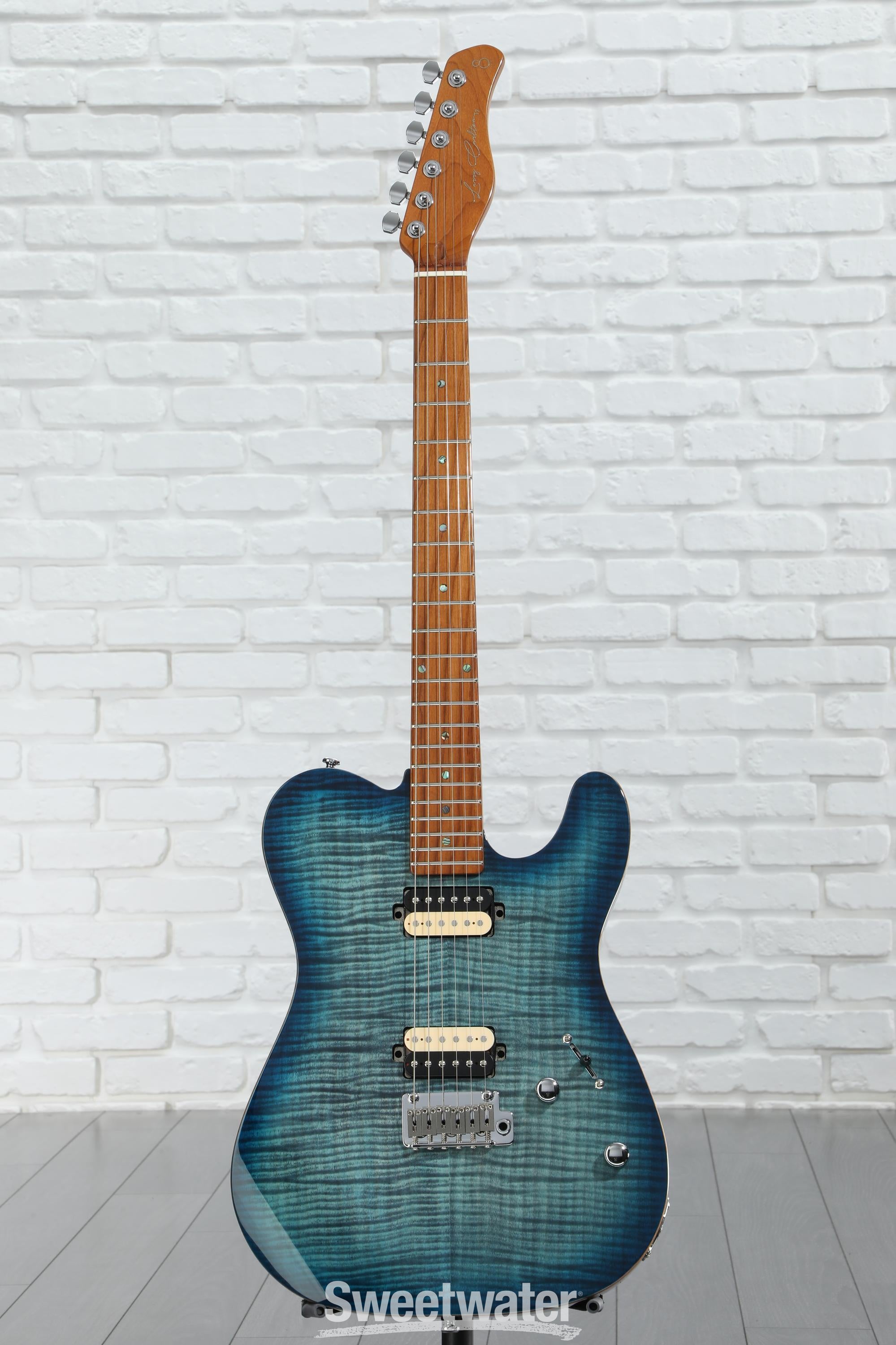 Sire Larry Carlton T7 FM Electric Guitar - Transparent Blue