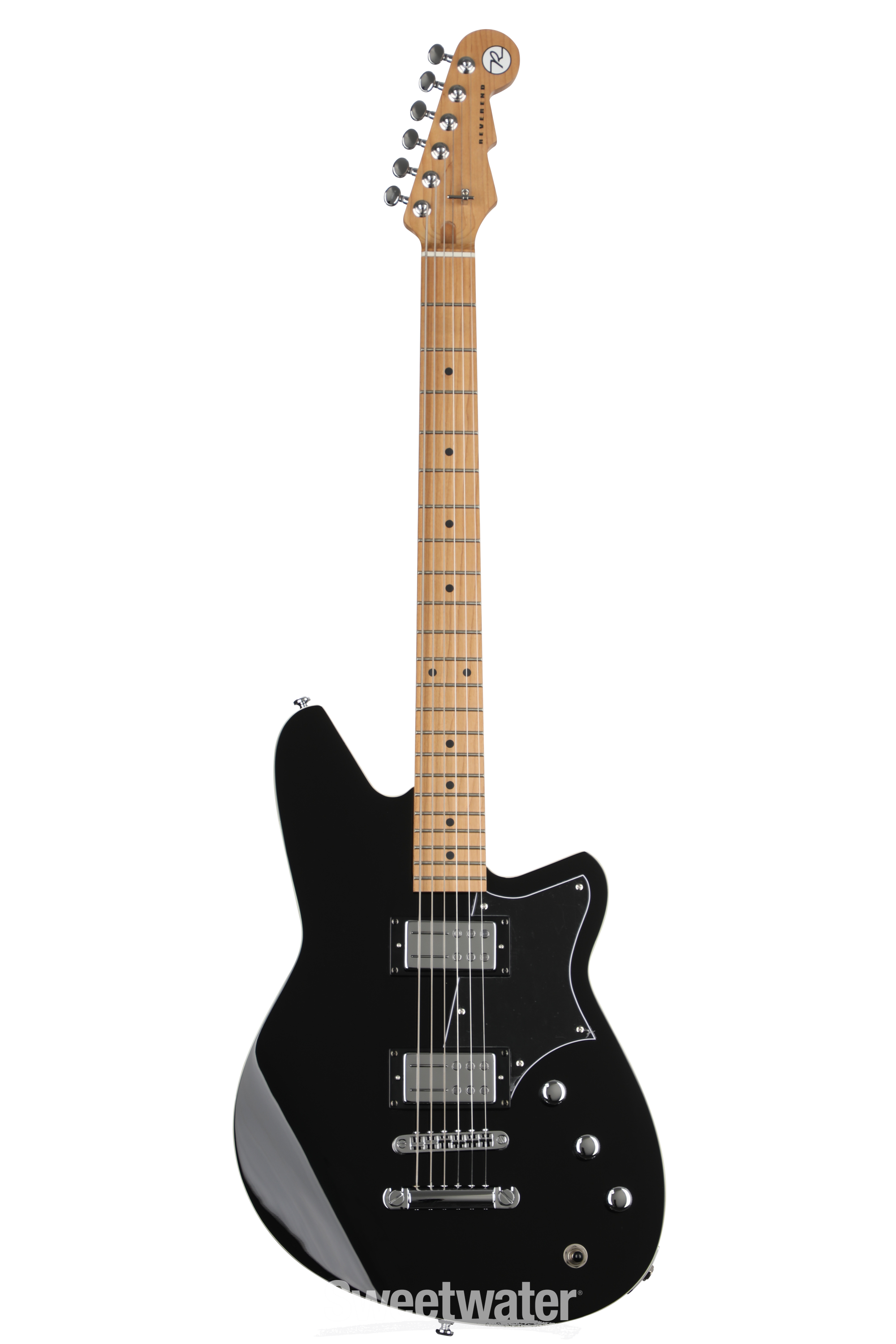 ギター DESCENT Reverend Descent RA Solidbody Electric Guitar - Midnight