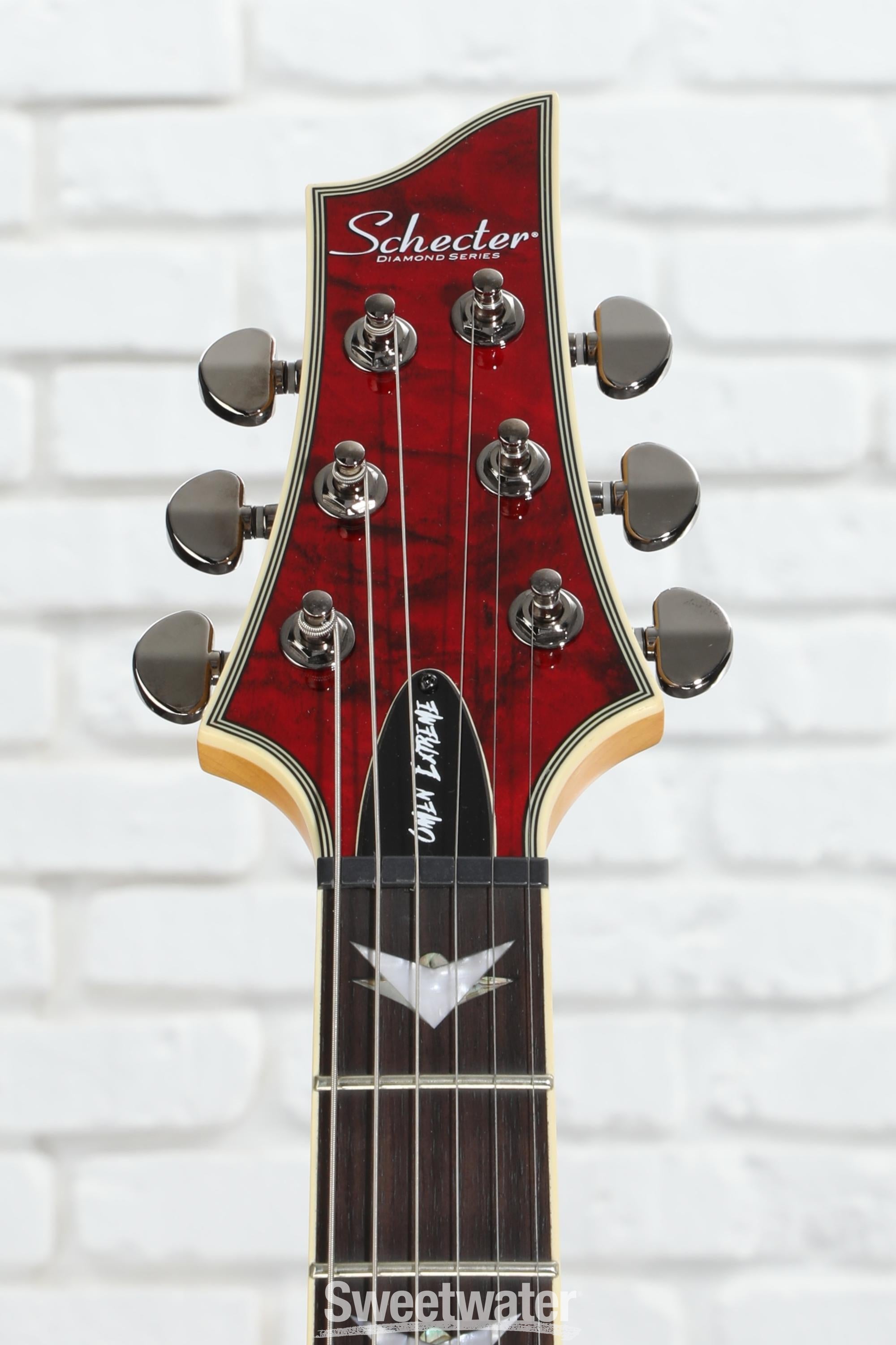 Schecter Omen Extreme-6 Electric Guitar - Black Cherry | Sweetwater