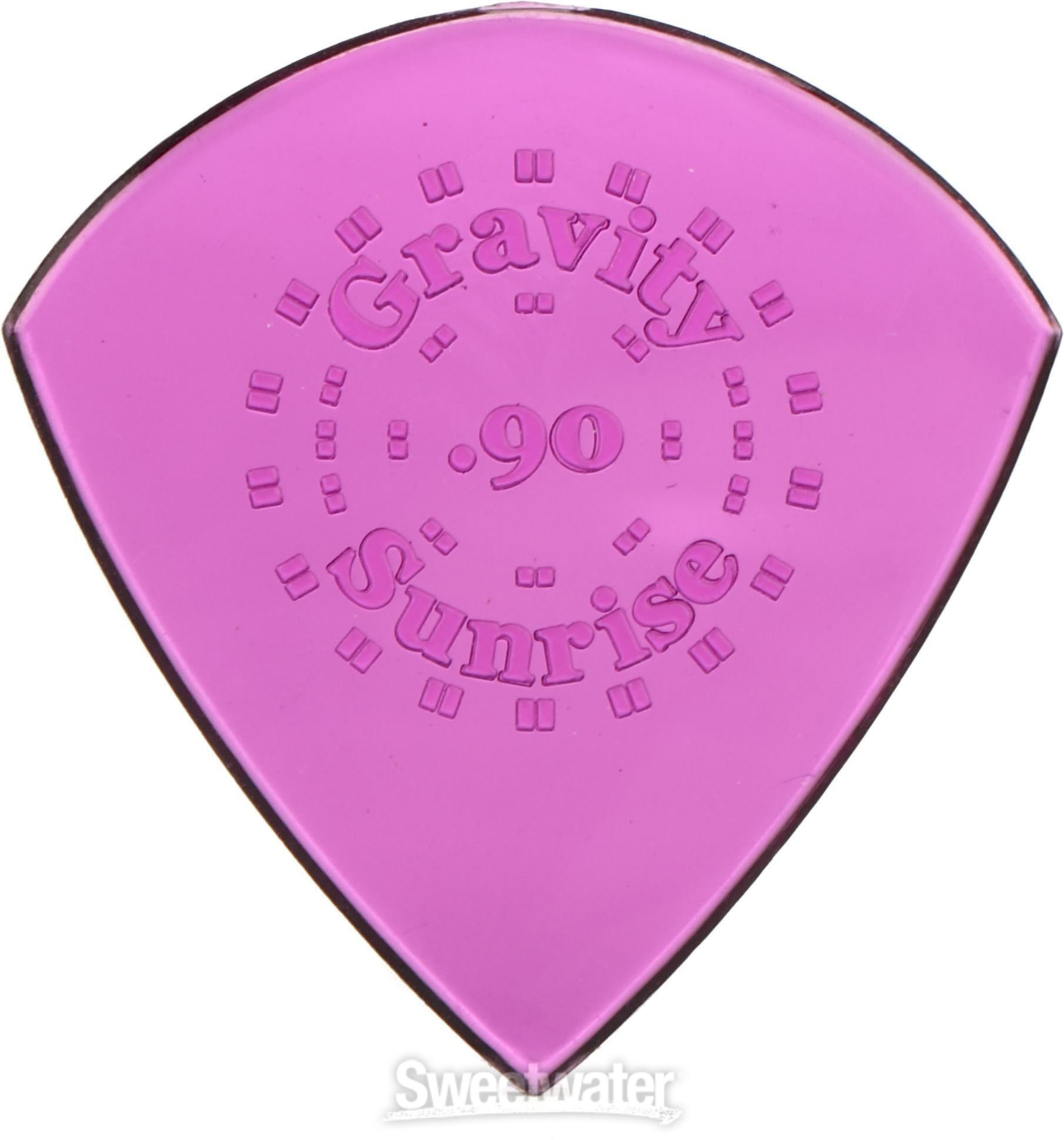Gravity Picks Sunrise - Standard .90mm, 3-pack | Sweetwater