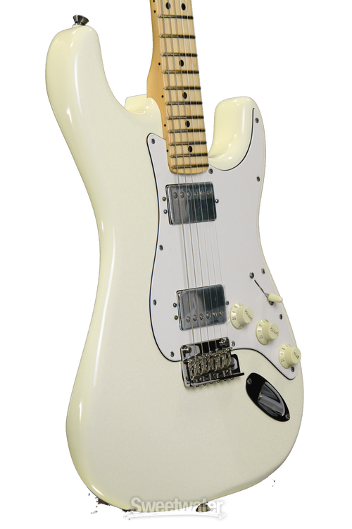 Fender American Standard Stratocaster HH - Olympic White, Maple Fingerboard